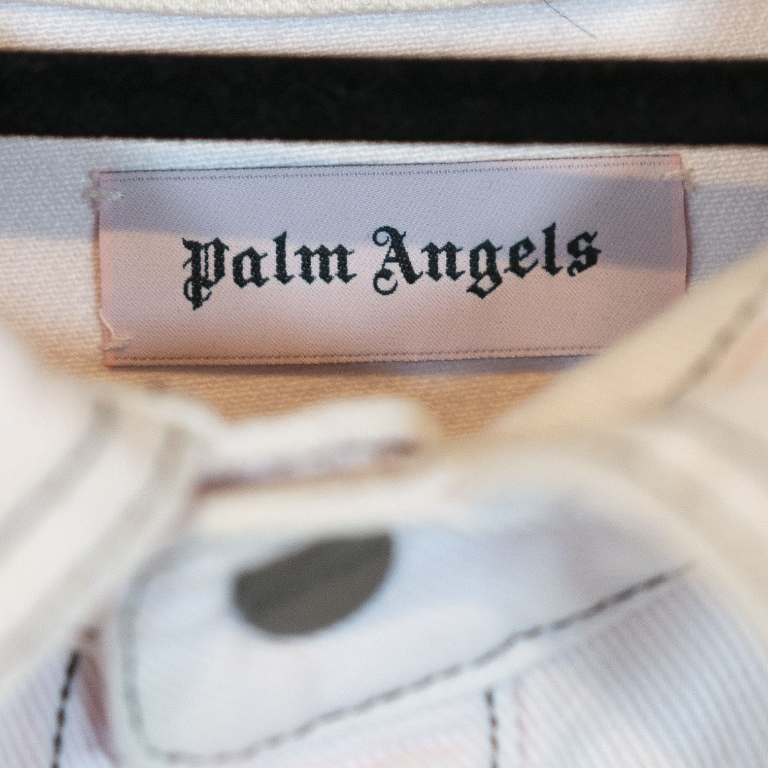 Palm Angels Palm Angels Cotton Back Logo Print Snap Front Size S / US 4 / IT 40 - 2 Thumbnail