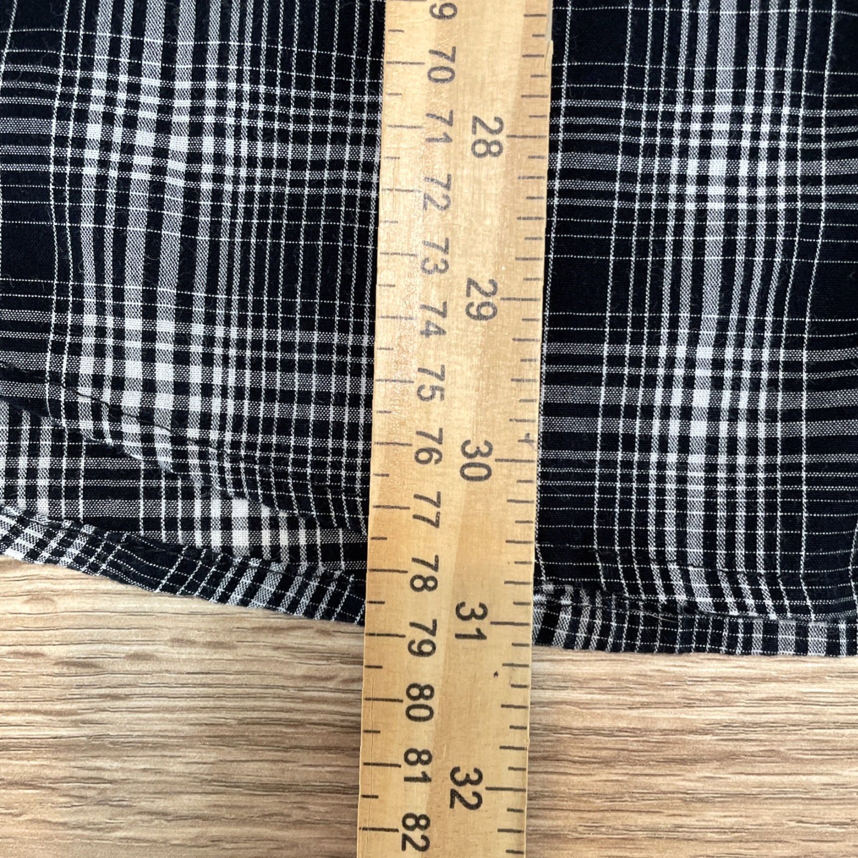 Wrangler VINTAGE Wrangler Western Shirt Men 2XL Short Sleeve Plaid Black Button-Up Western Men Size US XXL / EU 58 / 5 - 4 Thumbnail