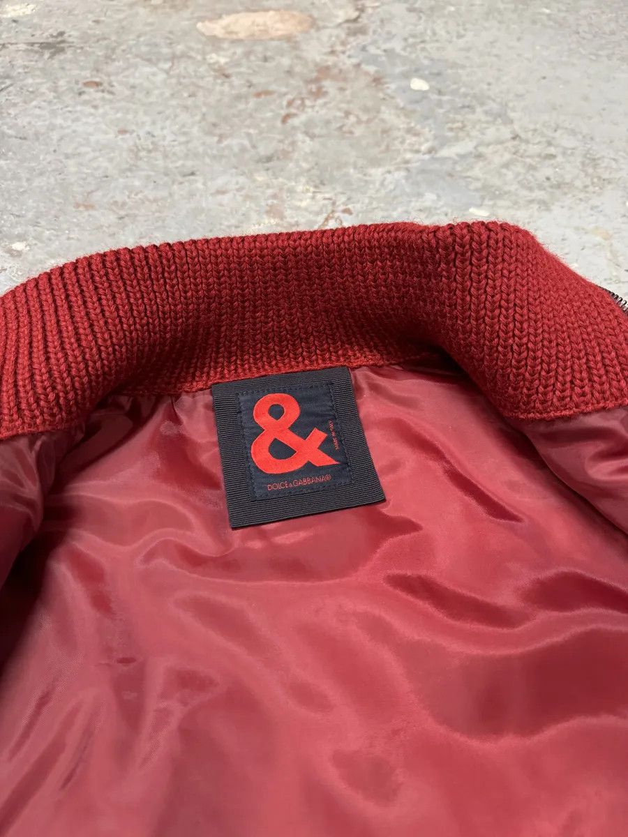 Dolce & Gabbana AW1996 Dolce & Gabbana Red Quilted Hybrid Vest Size US XS / EU 42 / 0 - 6 Thumbnail