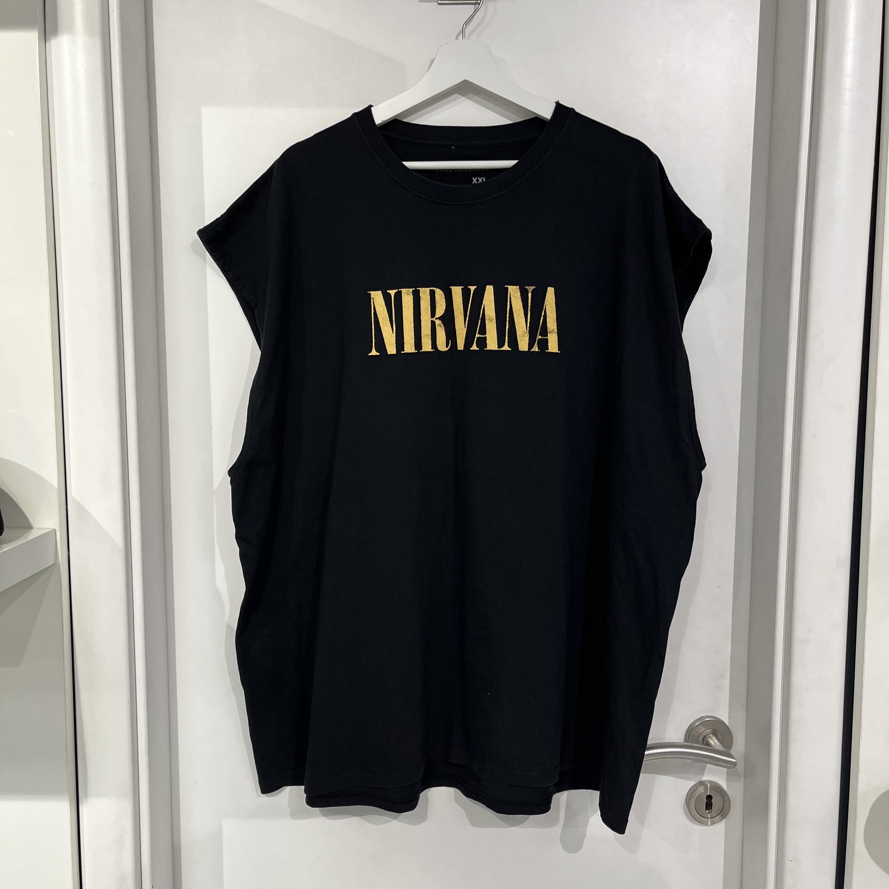 Nirvana Nirvana Tank Top Black/Yellow Size US XXL / EU 58 / 5 - 1 Thumbnail
