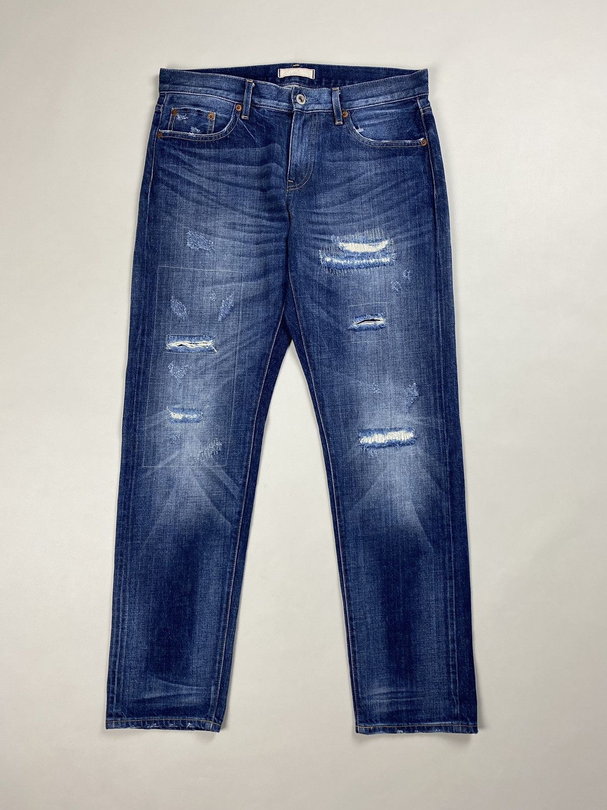 Japanese Brand Simply Complicated Boyfriend Selvedge Jean