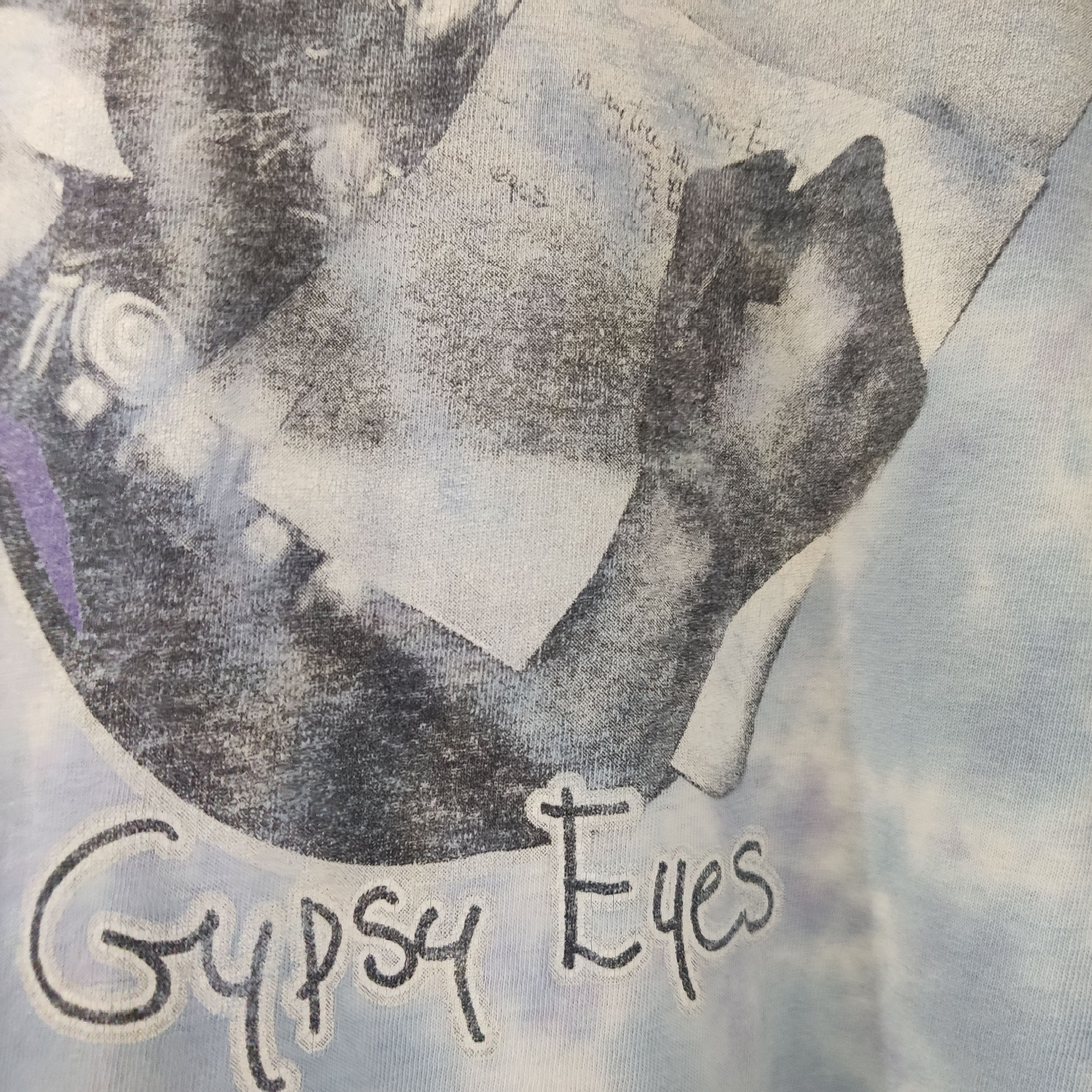 Band Tees × Jimi Hendrix × Vintage Vintage 90's Tie Dye Jimi Hendrix Tee Size US XL / EU 56 / 4 - 8 Thumbnail
