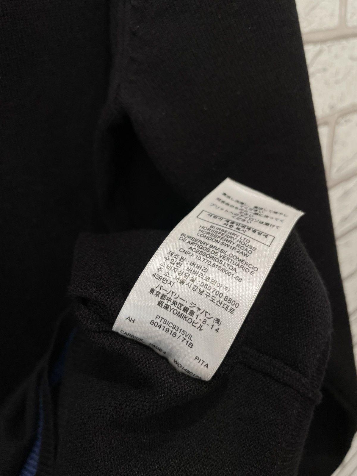Burberry Burberry Cashmere knit men’s sweater Size US M / EU 48-50 / 2 - 15 Thumbnail