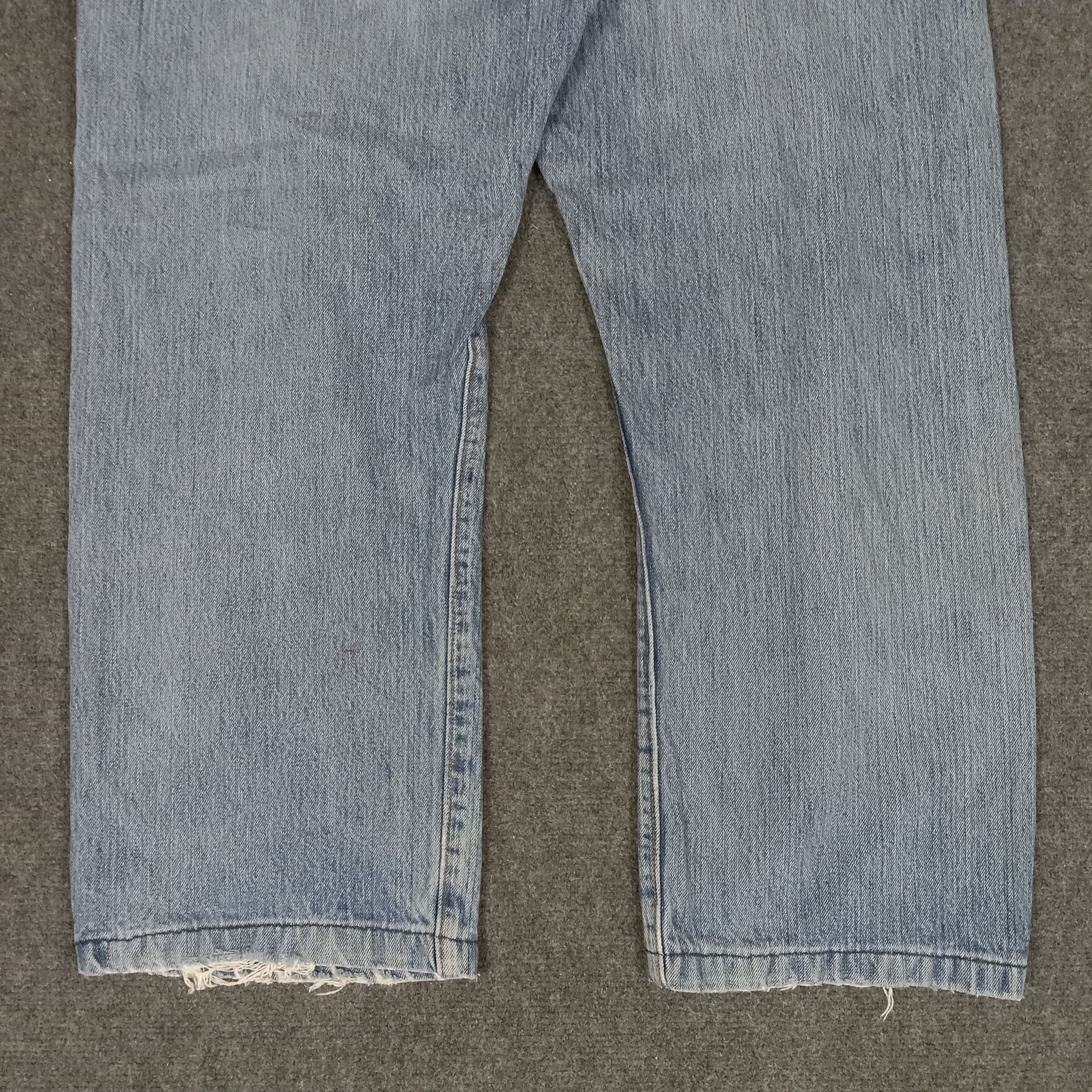 Levi's Levi's 501 Distressed Grunge Style Denim Jeans Size US 40 / EU 56 - 3 Thumbnail