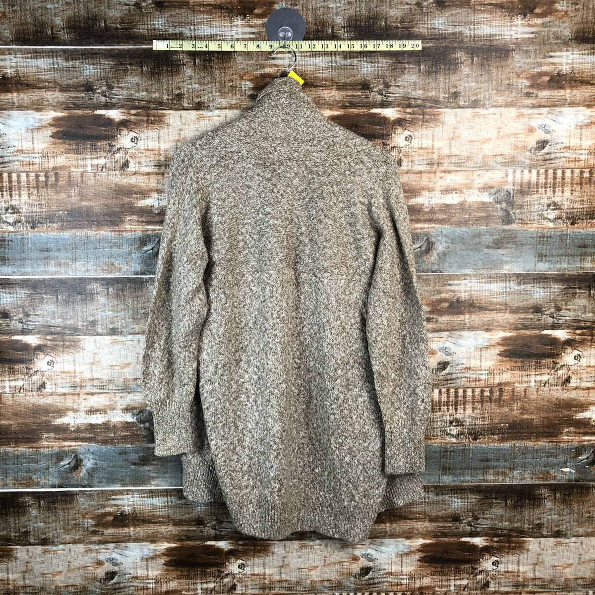 Japanese Brand DL Japanese Brand Brown Cardigan Knitwear #C448 Size US L / EU 52-54 / 3 - 11 Thumbnail