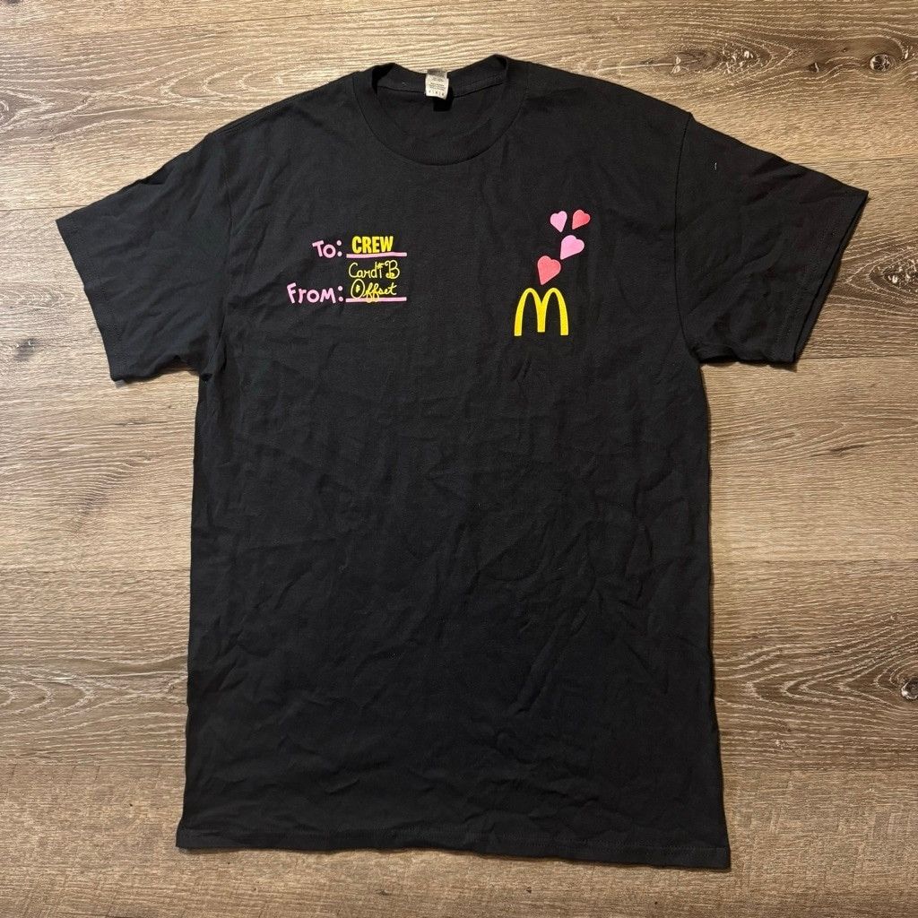 Other Cardi B Offset X McDonald's Short Sleeve Shirt Medium Size US M / EU 48-50 / 2 - 1 Thumbnail