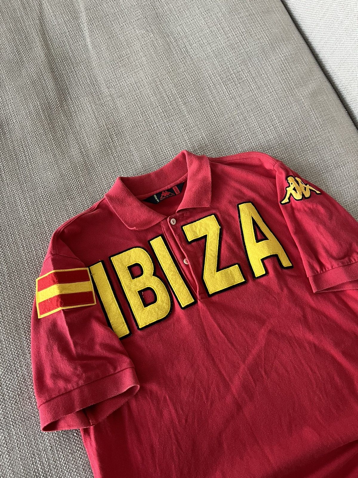Kappa × Vintage Vintage 💥 Kappa Ibiza Polo T-Shirt Spain style Ralph Size US M / EU 48-50 / 2 - 5 Thumbnail