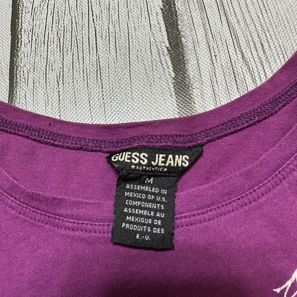 Guess × Vintage Vintage Guess Jeans long sleeve tee Size M / US 6-8 / IT 42-44 - 4 Thumbnail
