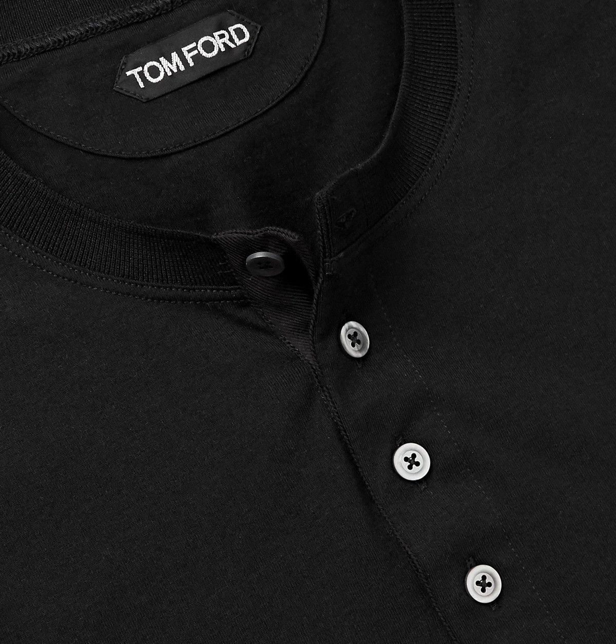 Tom Ford o1loc1c0525 JHS003 T-Shirt in Balck Size US S / EU 44-46 / 1 - 4 Thumbnail
