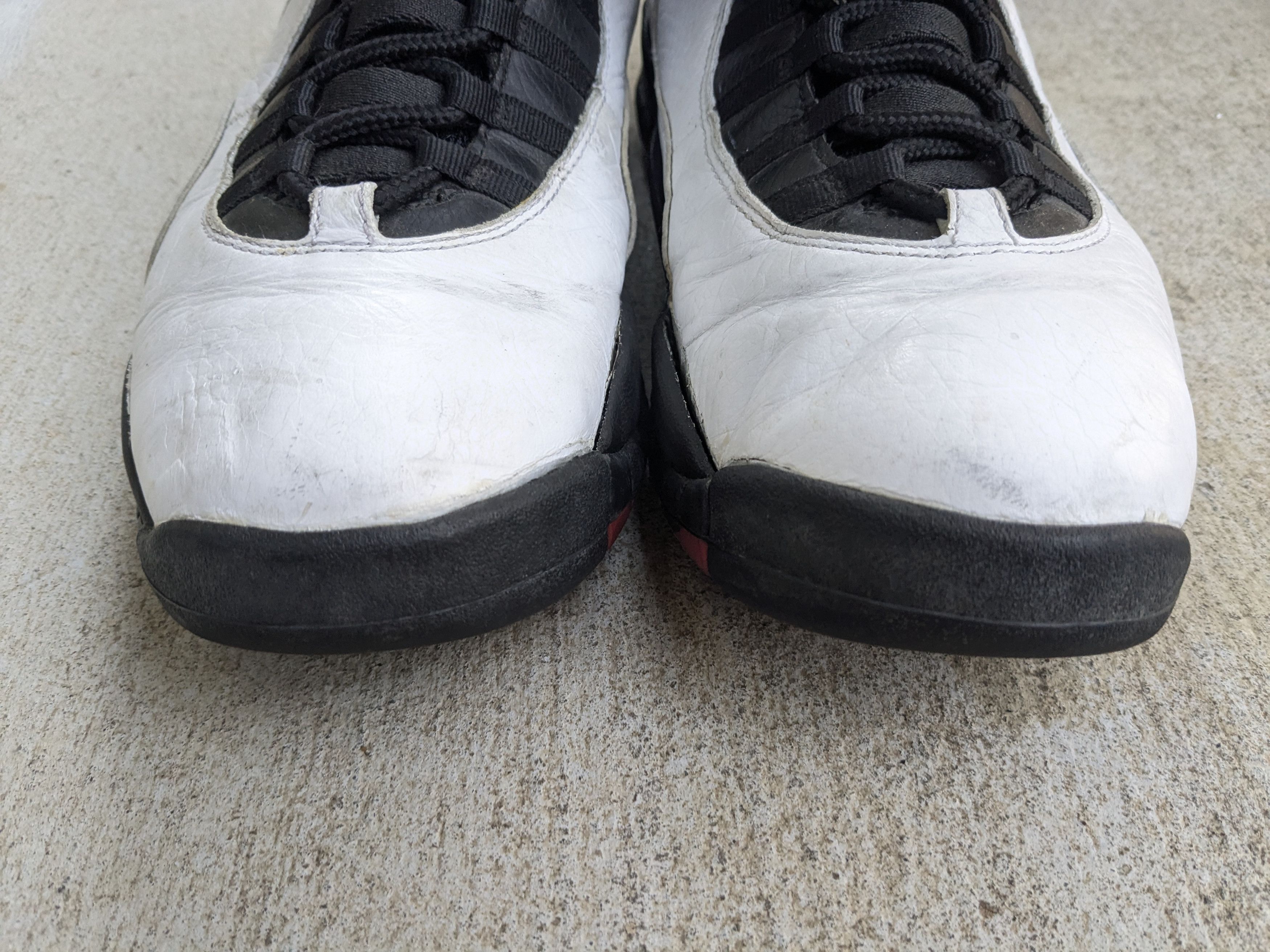 Jordan Brand Nike Air Jordan 10 X Retro Chicago 9.5 Bulls 310805-100 Size US 9.5 / EU 42-43 - 2 Thumbnail