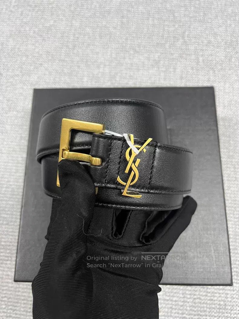 Saint Laurent Paris Saint Laurent Paris belt i Size ONE SIZE - 5 Thumbnail