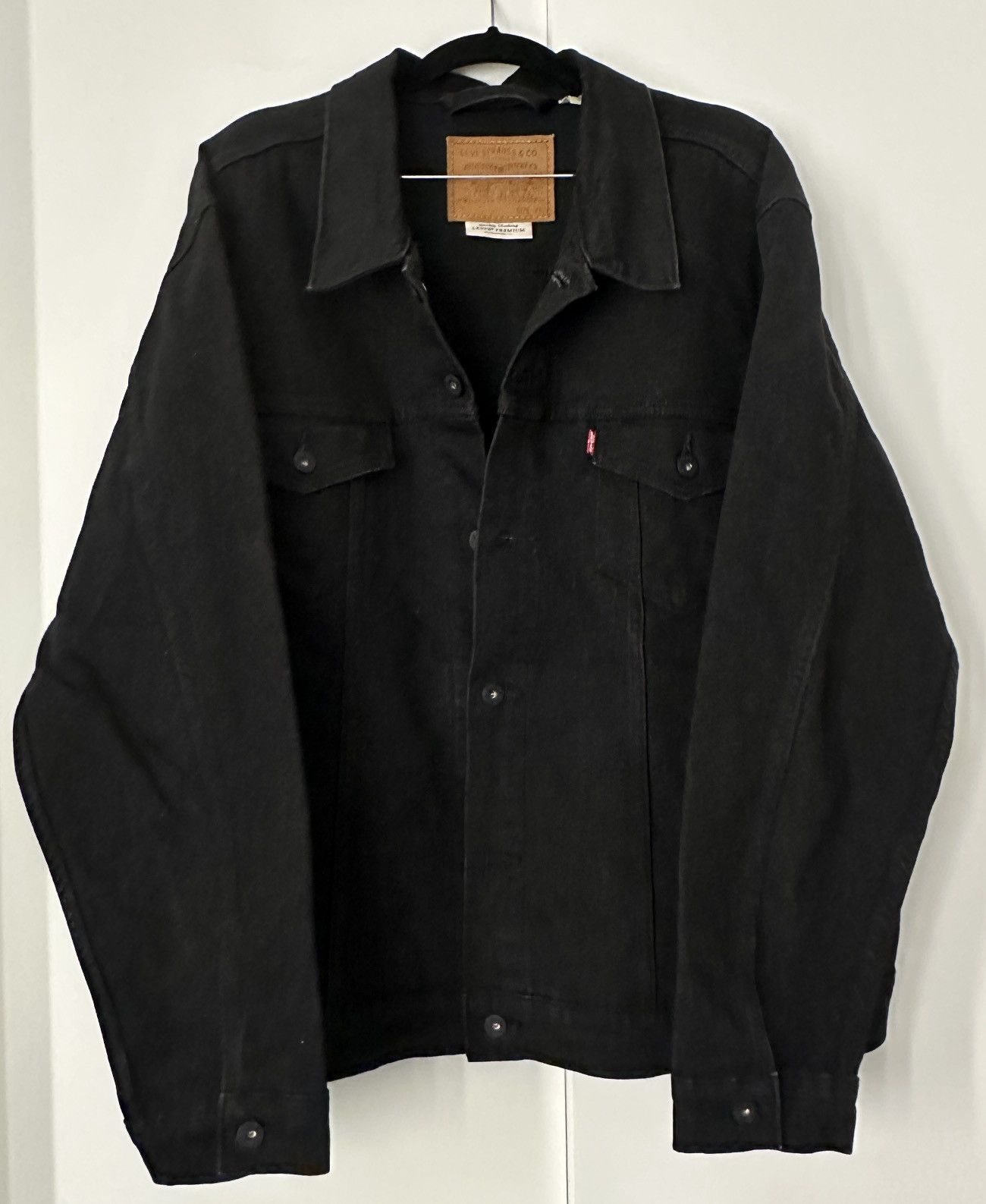 Levi's Levi's Men's XL Trucker Denim Jacket in Black Size US XL / EU 56 / 4 - 3 Thumbnail