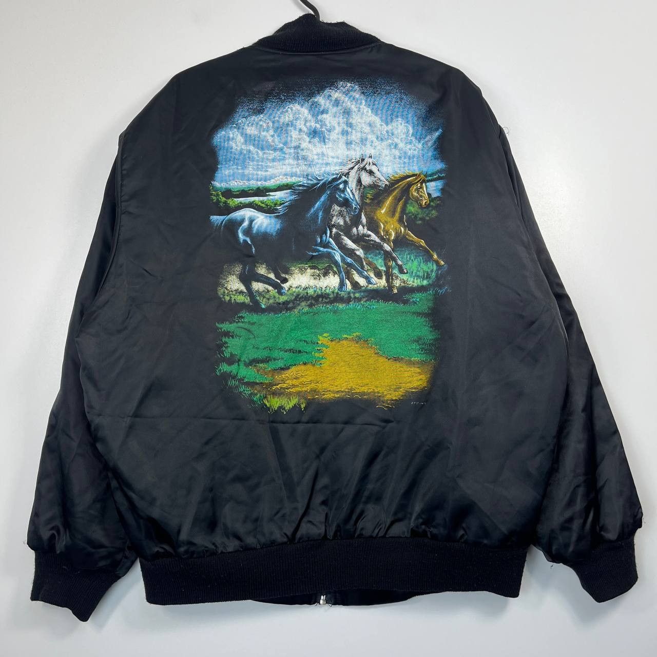 Other Vintage Zip It London Bomber Jacket Horse Graphic Size L Size US L / EU 52-54 / 3 - 1 Thumbnail