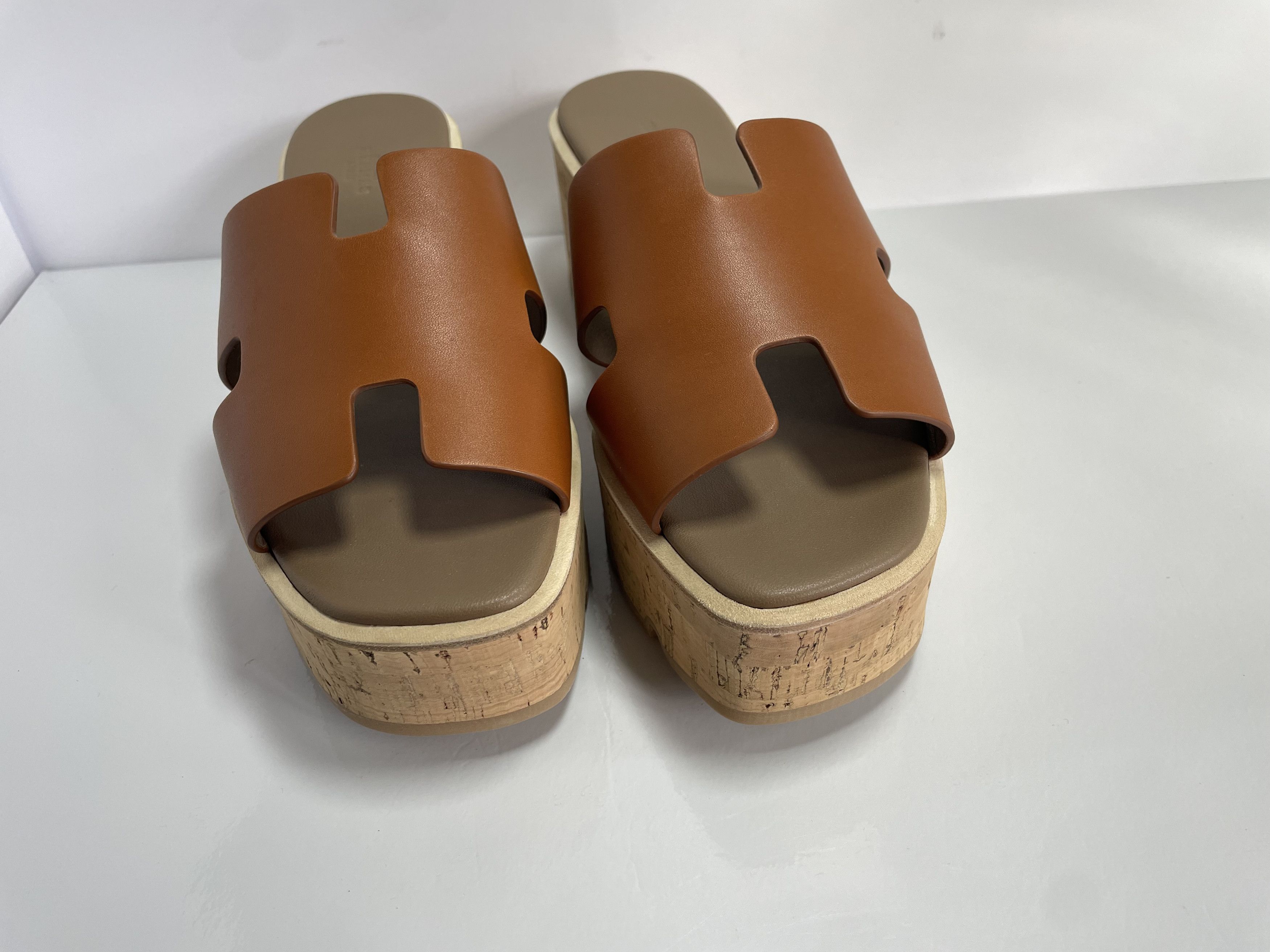 Hermes HERMES Eze 30 Sandal Platform Size US 10 / IT 40 - 3 Thumbnail
