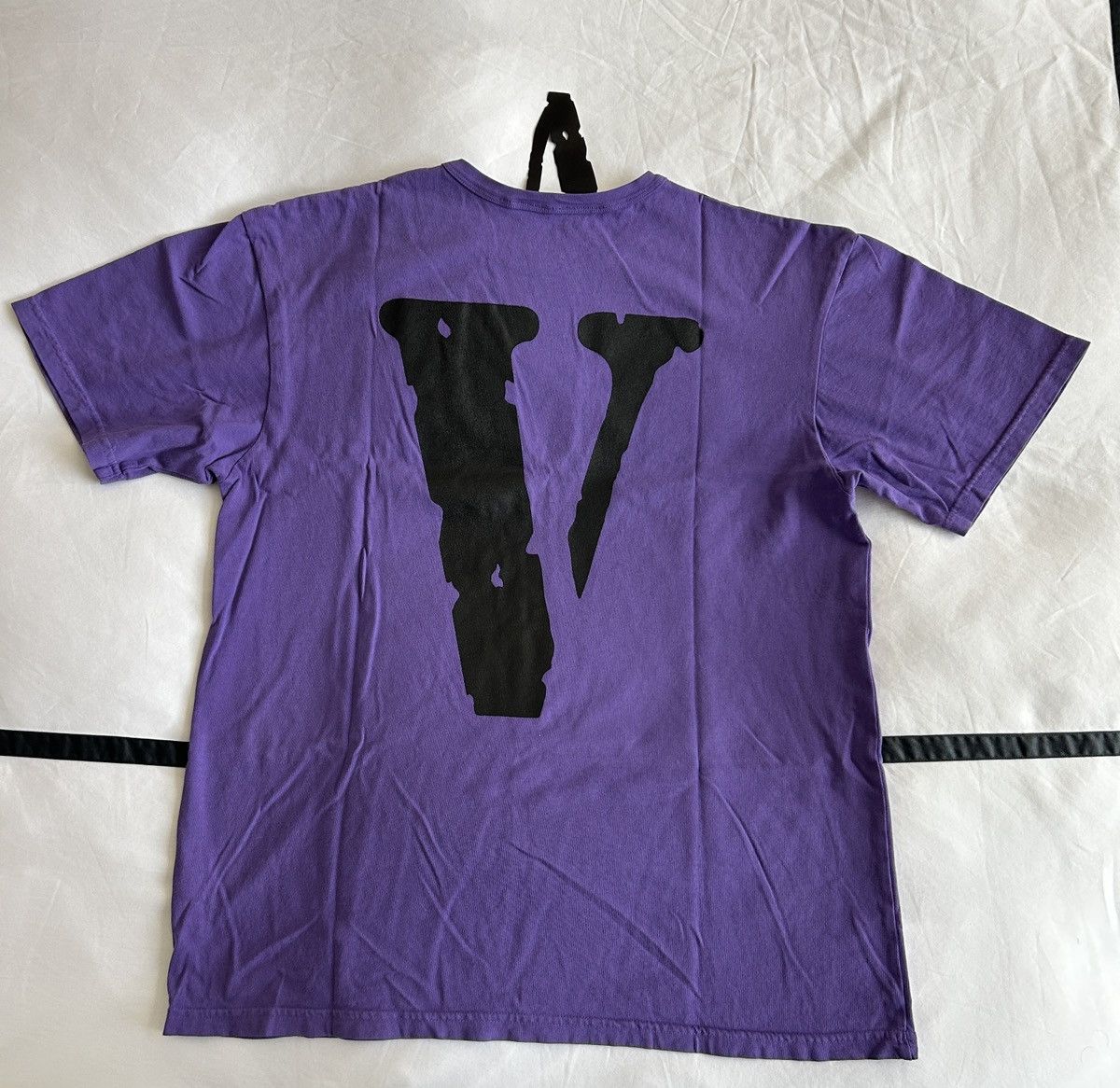 Vlone Size Medium - VLONE Friends Tee Shirt Purple Black Size US M / EU 48-50 / 2 - 4 Thumbnail