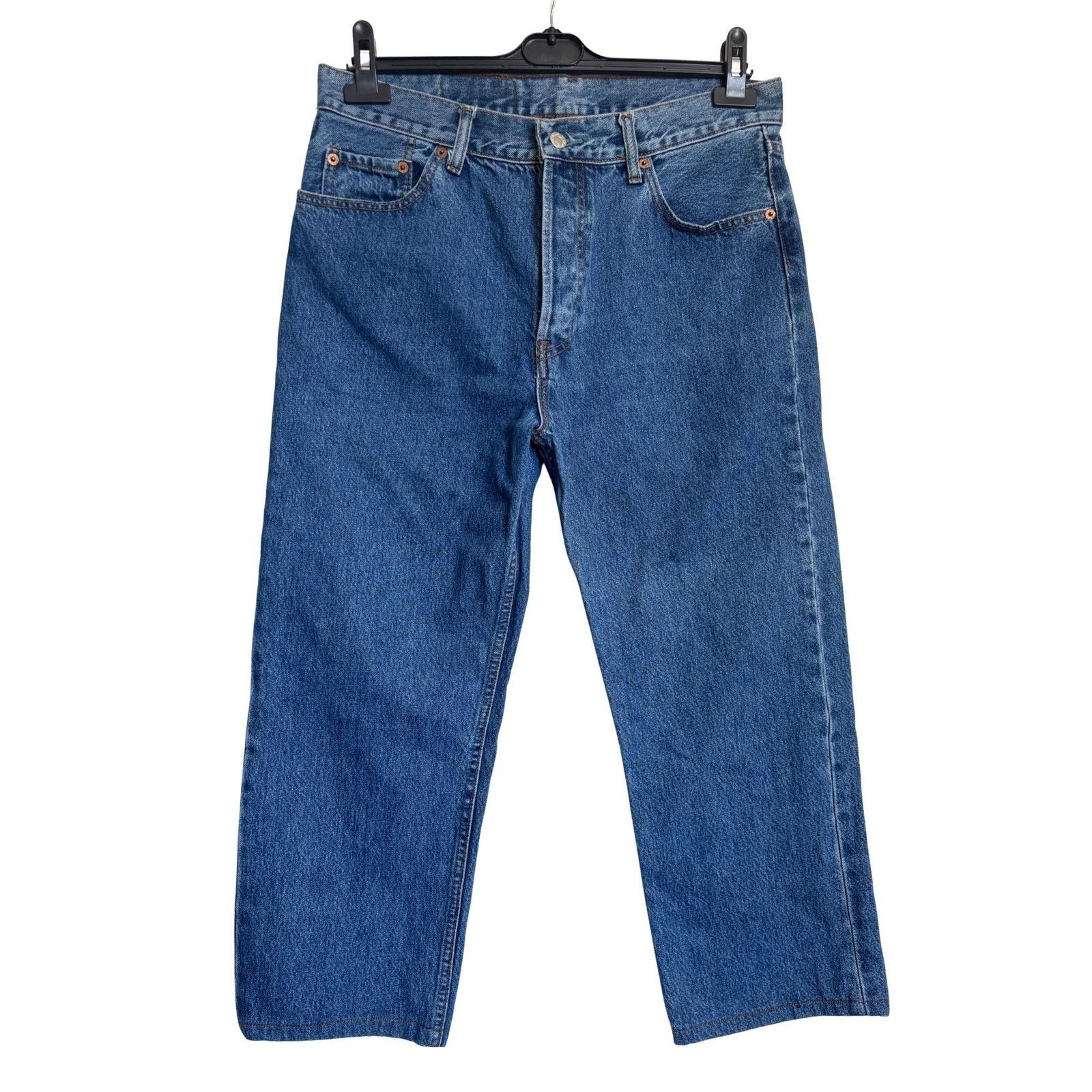 Levi's × Levi's Made & Crafted × Vintage Vintage Levi's 501-0115 W36 L34 Mexico 90s Button Fly Jeans Size US 36 / EU 52 - 4 Thumbnail