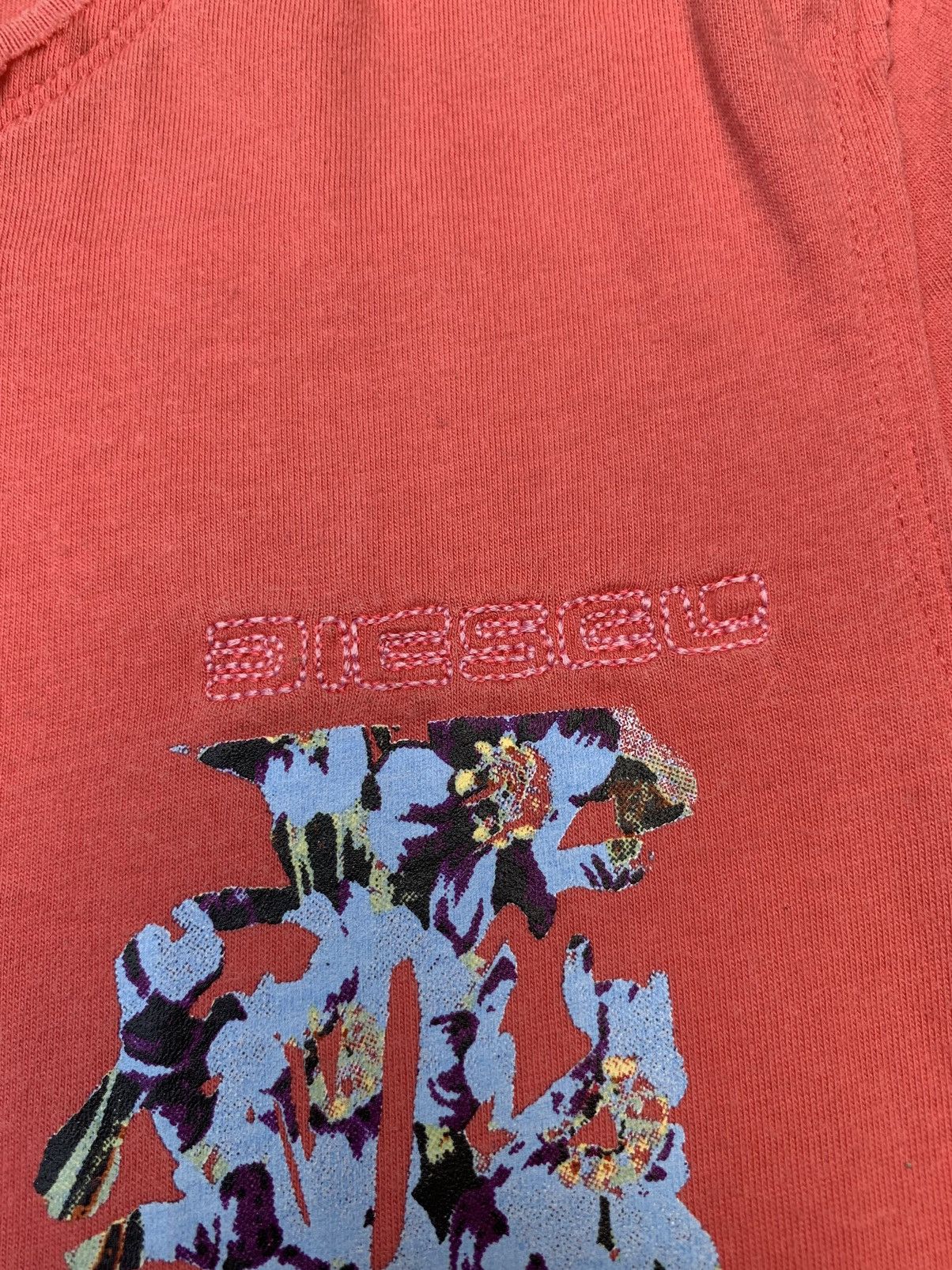 Diesel y2k Diesel Flower Graphic Top Tee Size S / US 4 / IT 40 - 3 Thumbnail