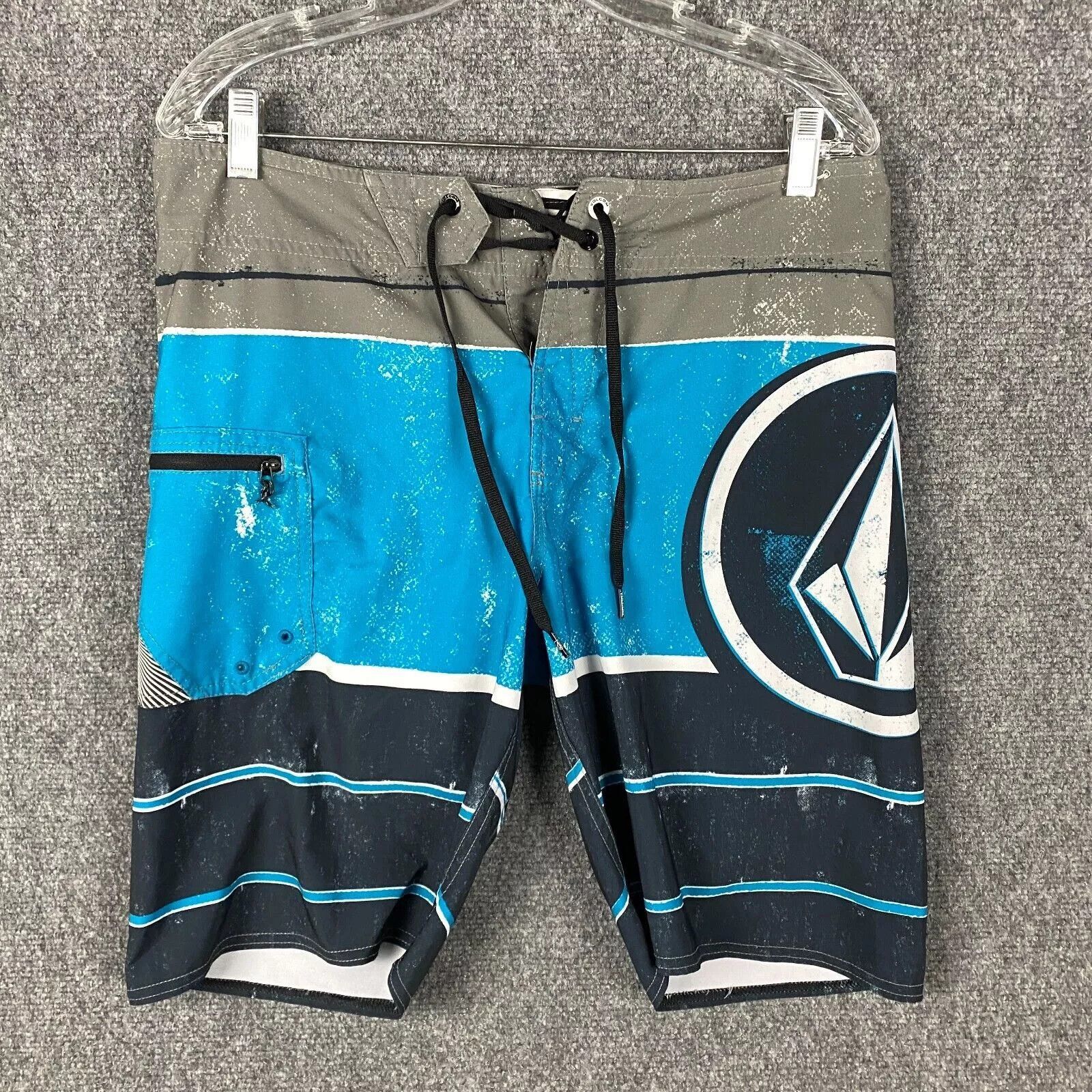 Volcom Volcom Swim Shorts Men's Size 31 Drawstring Swimwear Size US 31 - 1 Thumbnail