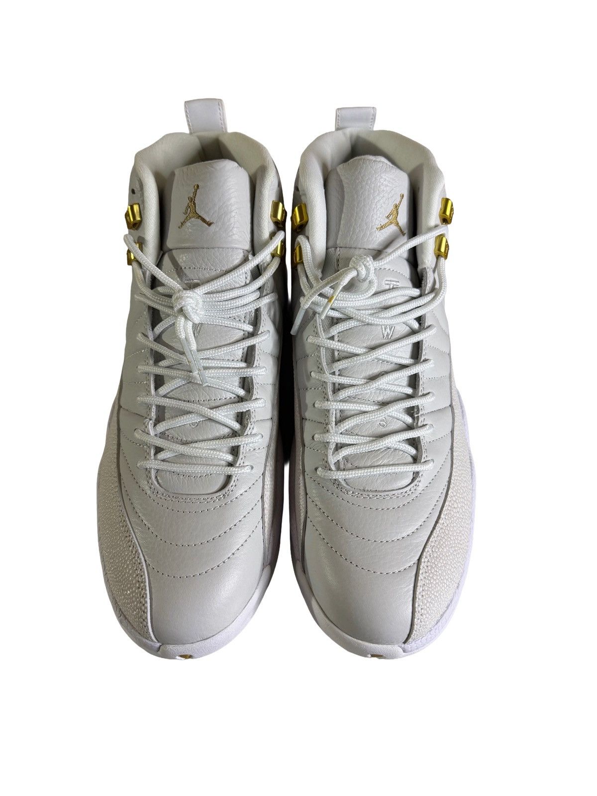 Jordan Brand × October's Very Own Air Jordan 12 OVO White Gold DS Size 12 OG Box Size US 12 / EU 45 - 6 Thumbnail
