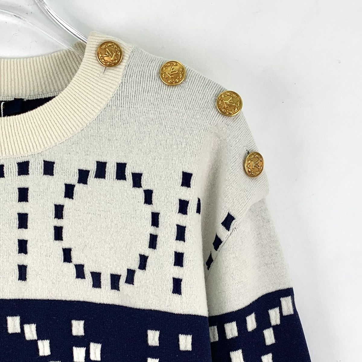 Louis Vuitton Louis Vuitton Long Sleeve Knit Sweater K26WX Size XS / US 0-2 / IT 36-38 - 3 Thumbnail