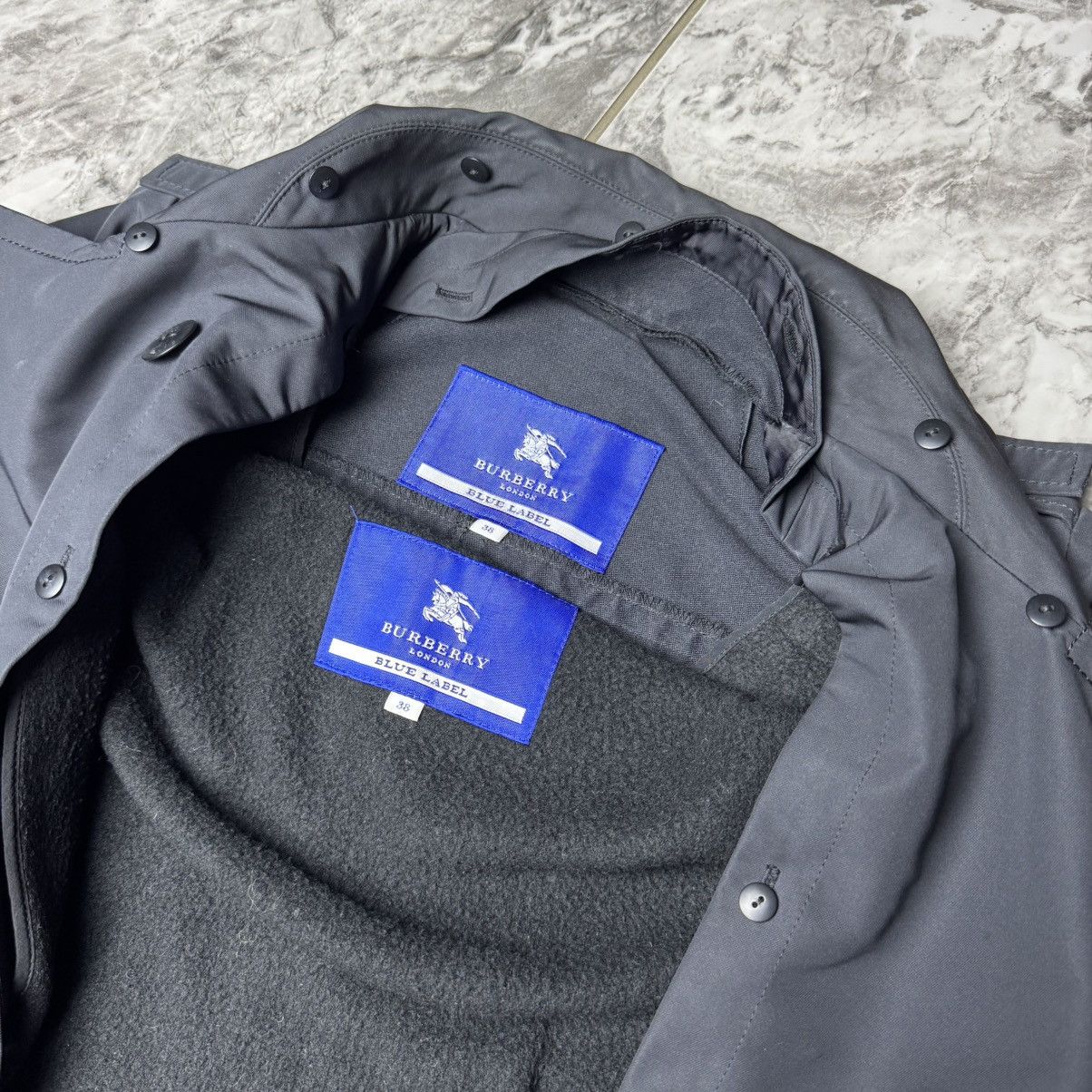 Burberry Burberry Blue Label Trench Coat Size S / US 4 / IT 40 - 5 Thumbnail