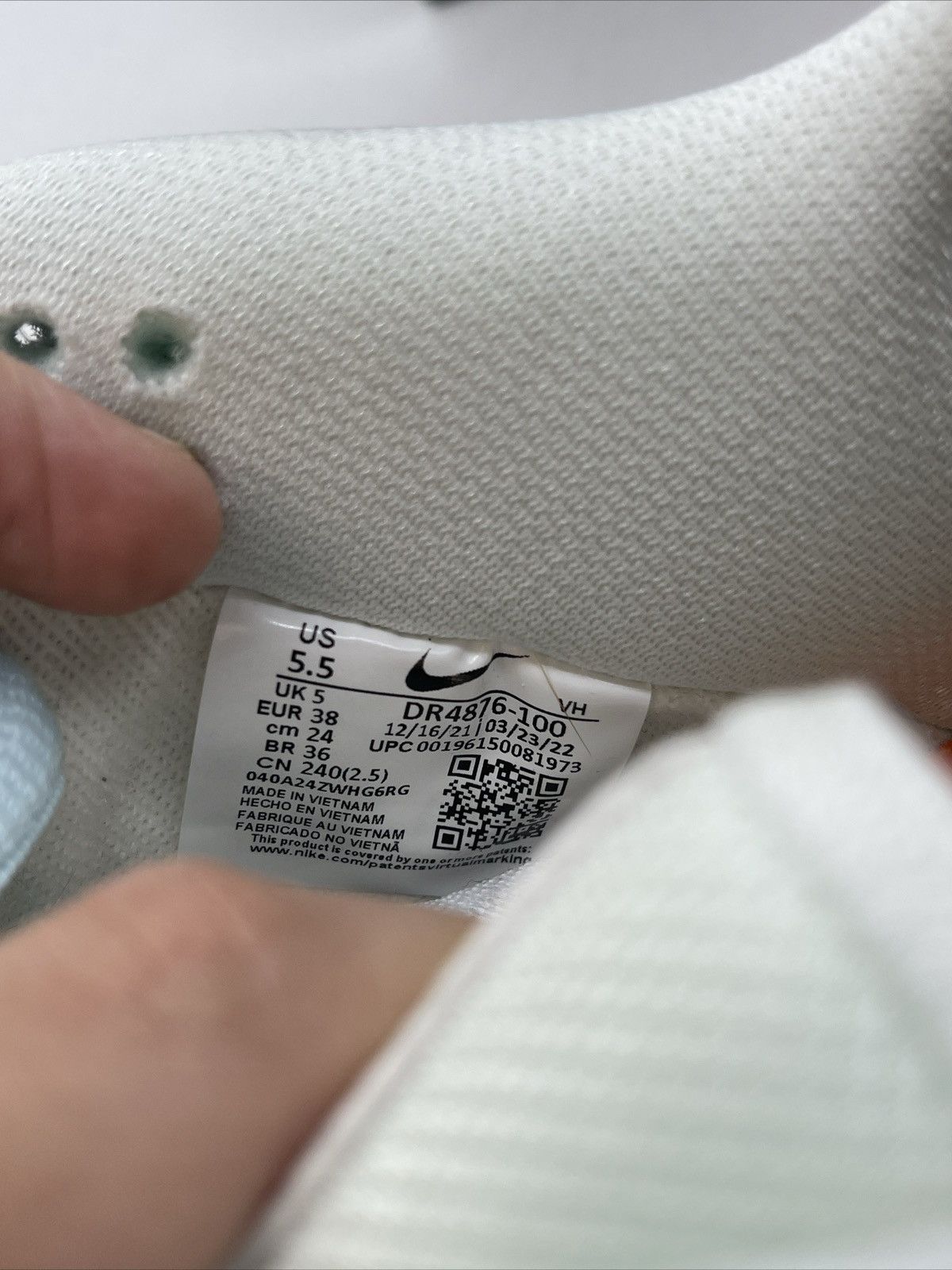 Nike Dunk low be true Size US 5.5 / EU 38 - 8 Thumbnail