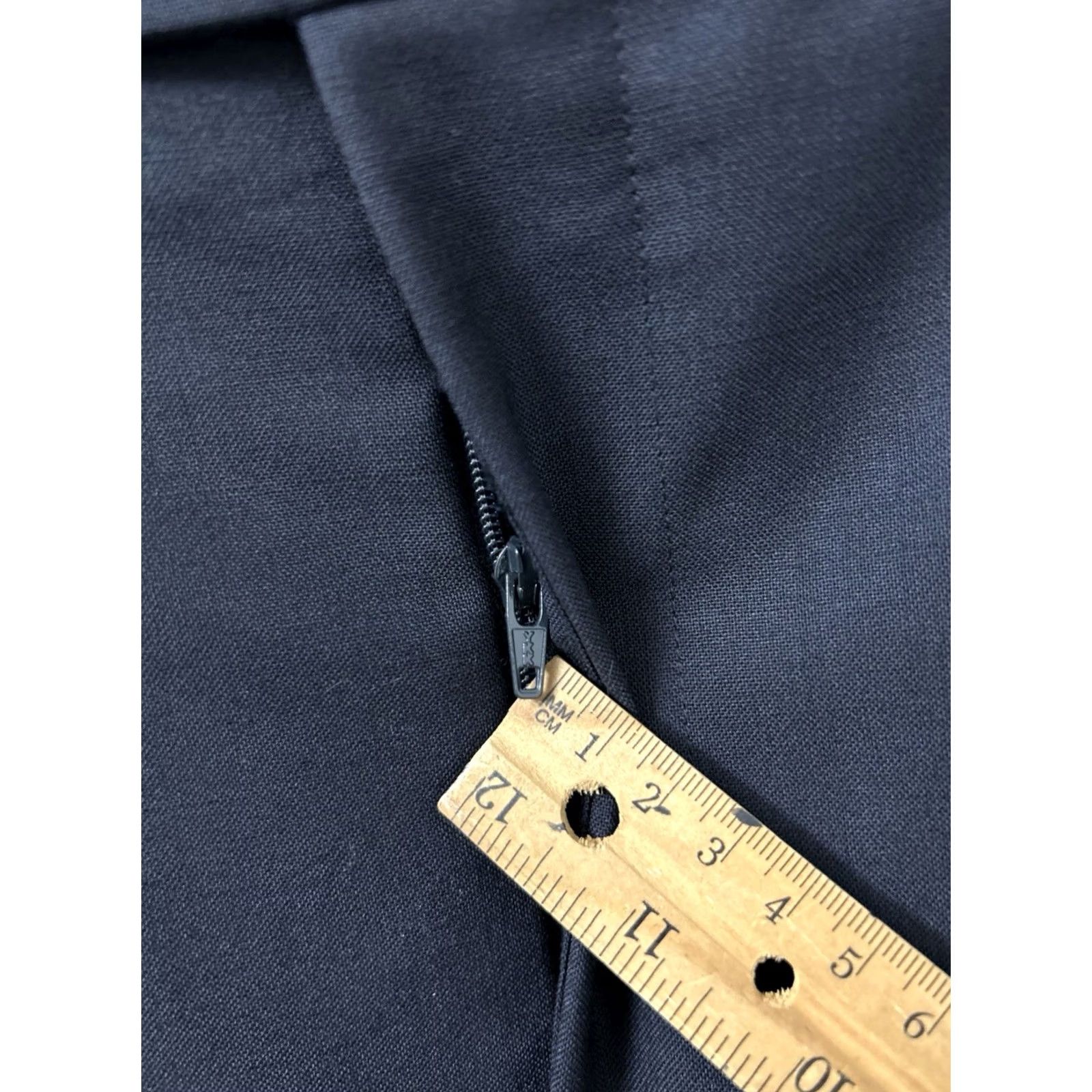 Ralph Lauren VINTAGE? No. Lauren Ralph Lauren Pants Dress Navy 40x32 Wool Pleated Classic Slashe... Size US 40 / EU 56 - 5 Thumbnail