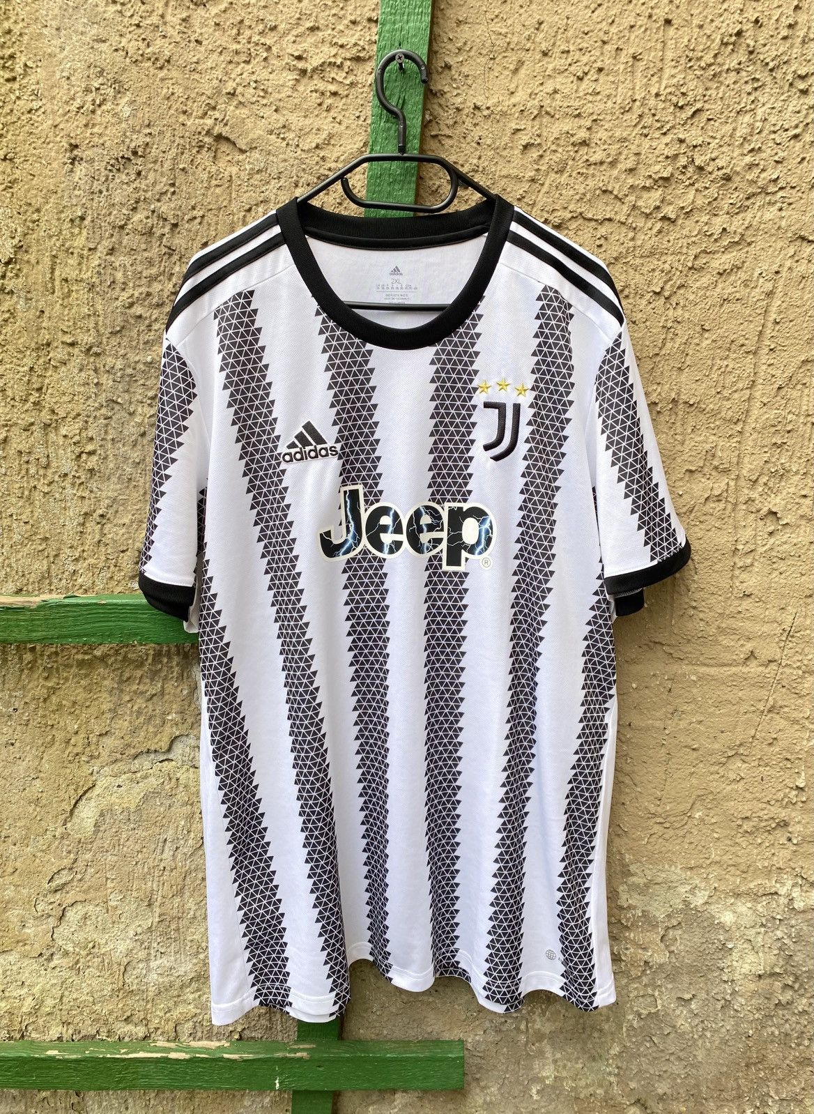 Adidas Juventus 2022 2023 Adidas Home Soccer Football Jersey PSG Size US XXL / EU 58 / 5 - 1 Thumbnail