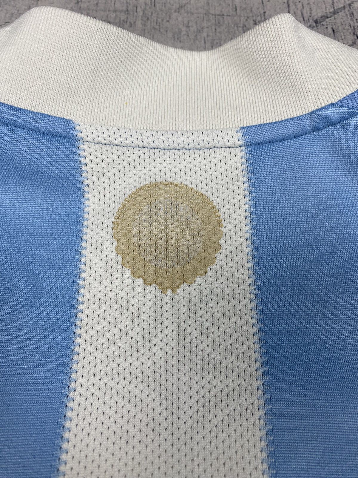 Adidas Adidas Argentina National Team Home Jersey 2009 AFA Size US XXL / EU 58 / 5 - 16 Thumbnail