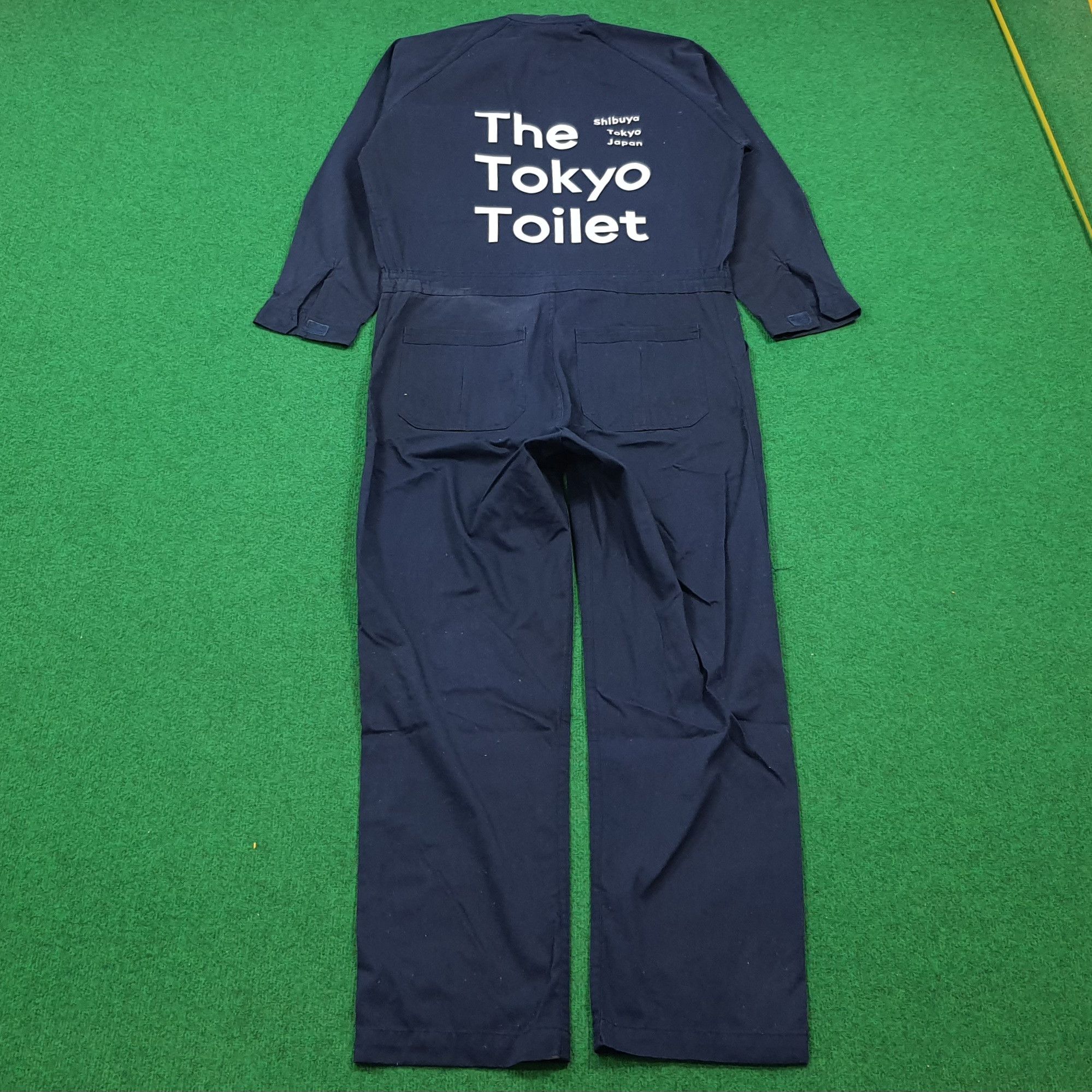 Japanese Brand Vintage The Tokyo Toilet Custom Work Utility Coverall C309N1 Size US M / EU 48-50 / 2 - 2 Thumbnail