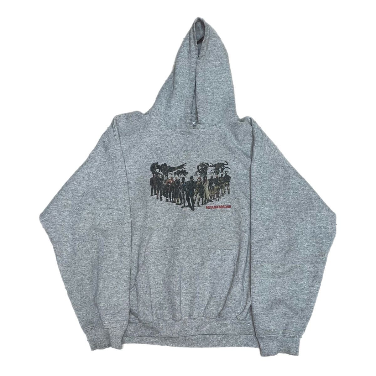 image of Playstation Metal Gear Solid 4 Staff Hoodie in Grey, Men's (Size XL)