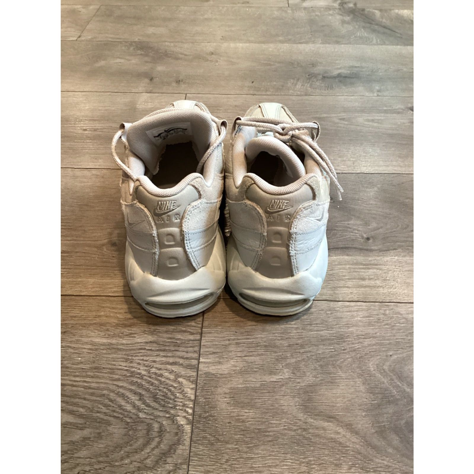 Nike Nike Air Max 95 PRM White Light Bone Sneaker Men Size 8 Multicolor 2017 Nike Air Max Size US 7 / EU 40 - 4 Thumbnail