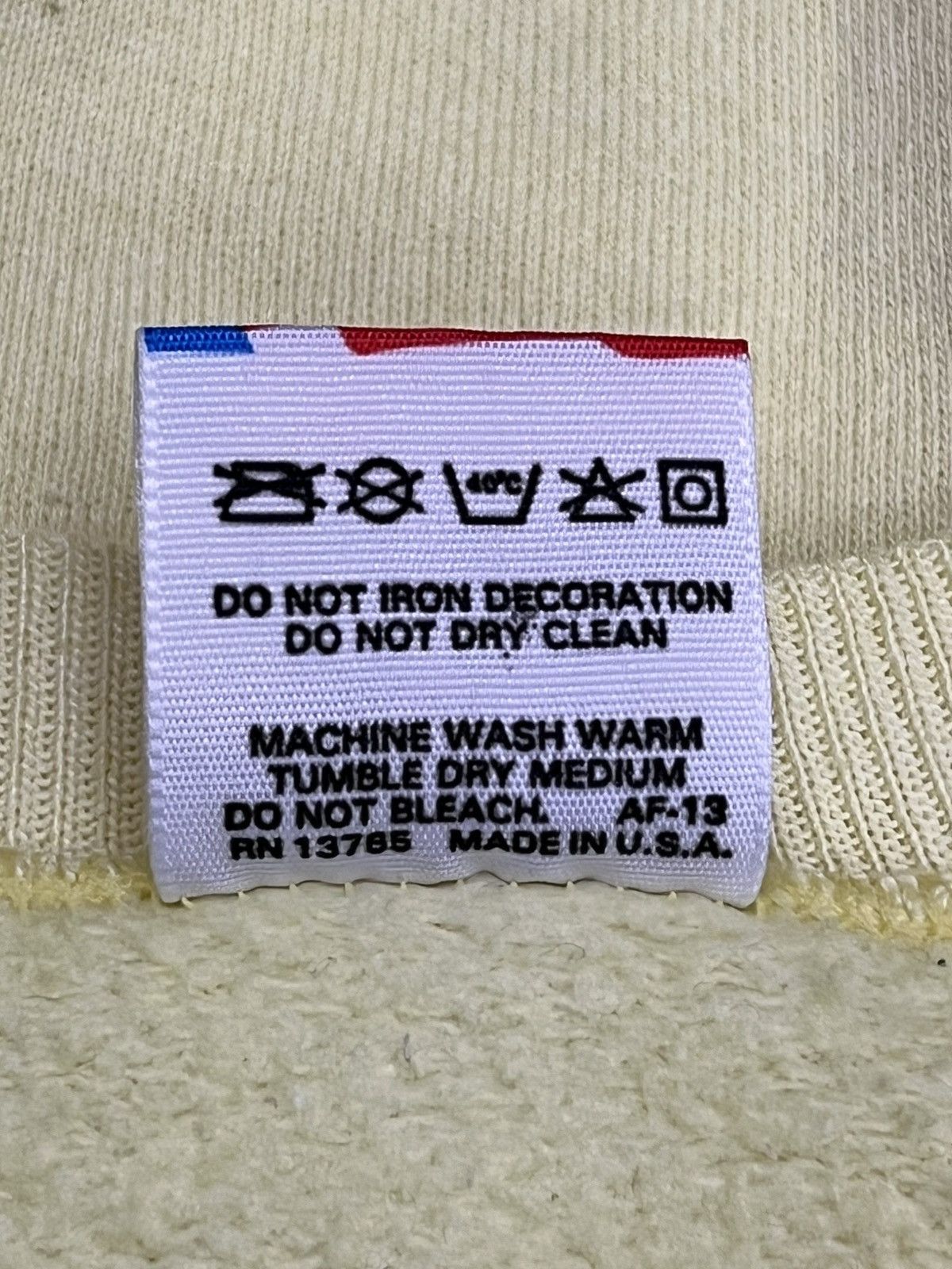 Fruit Of The Loom Rare Vintage Gucci Print FOTL Sweatshirt USA Made Size US L / EU 52-54 / 3 - 9 Thumbnail
