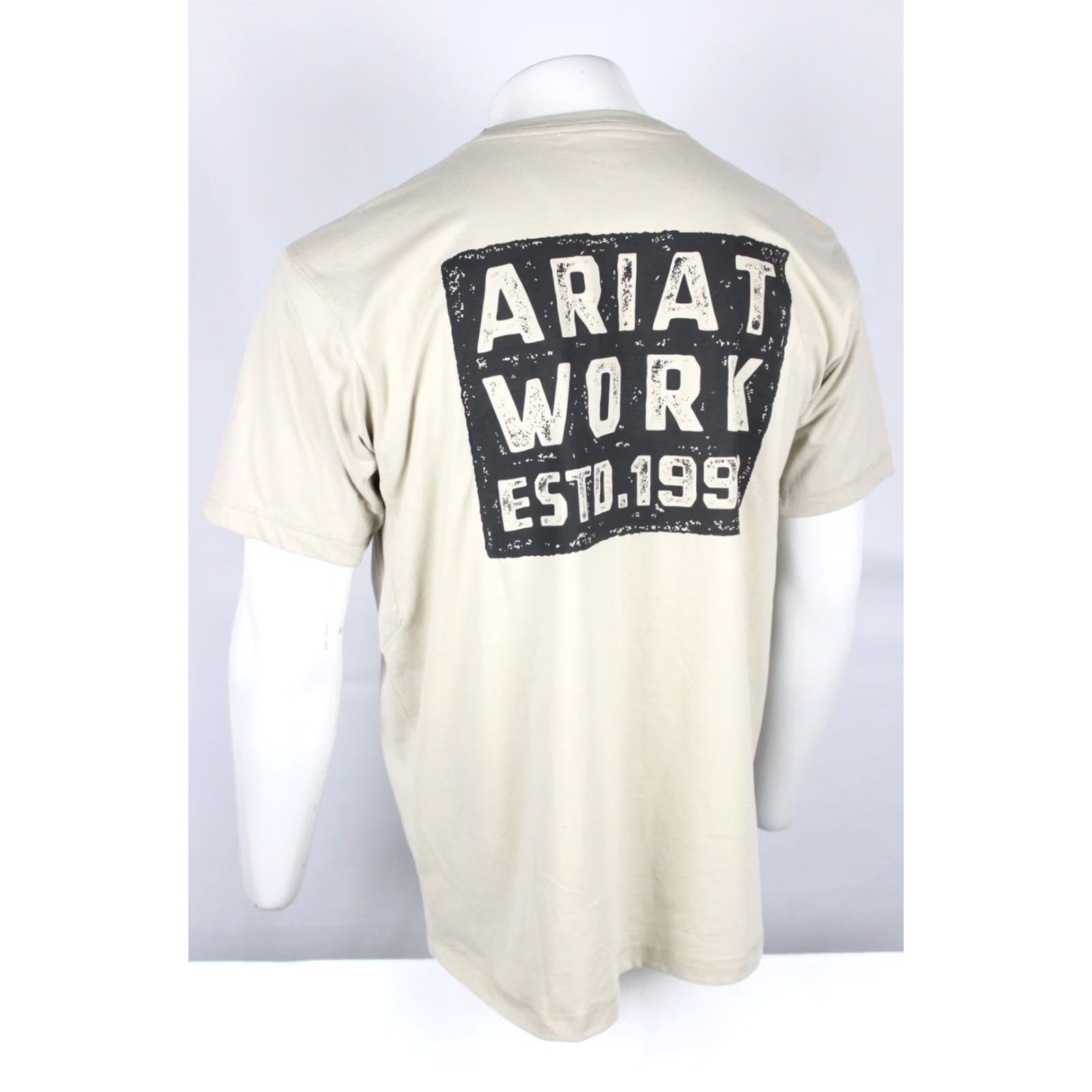 Ariat Ariat Rebar Workman Brickyard T Shirt L Large Island Fossil 10054429 Size US L / EU 52-54 / 3 - 2 Thumbnail