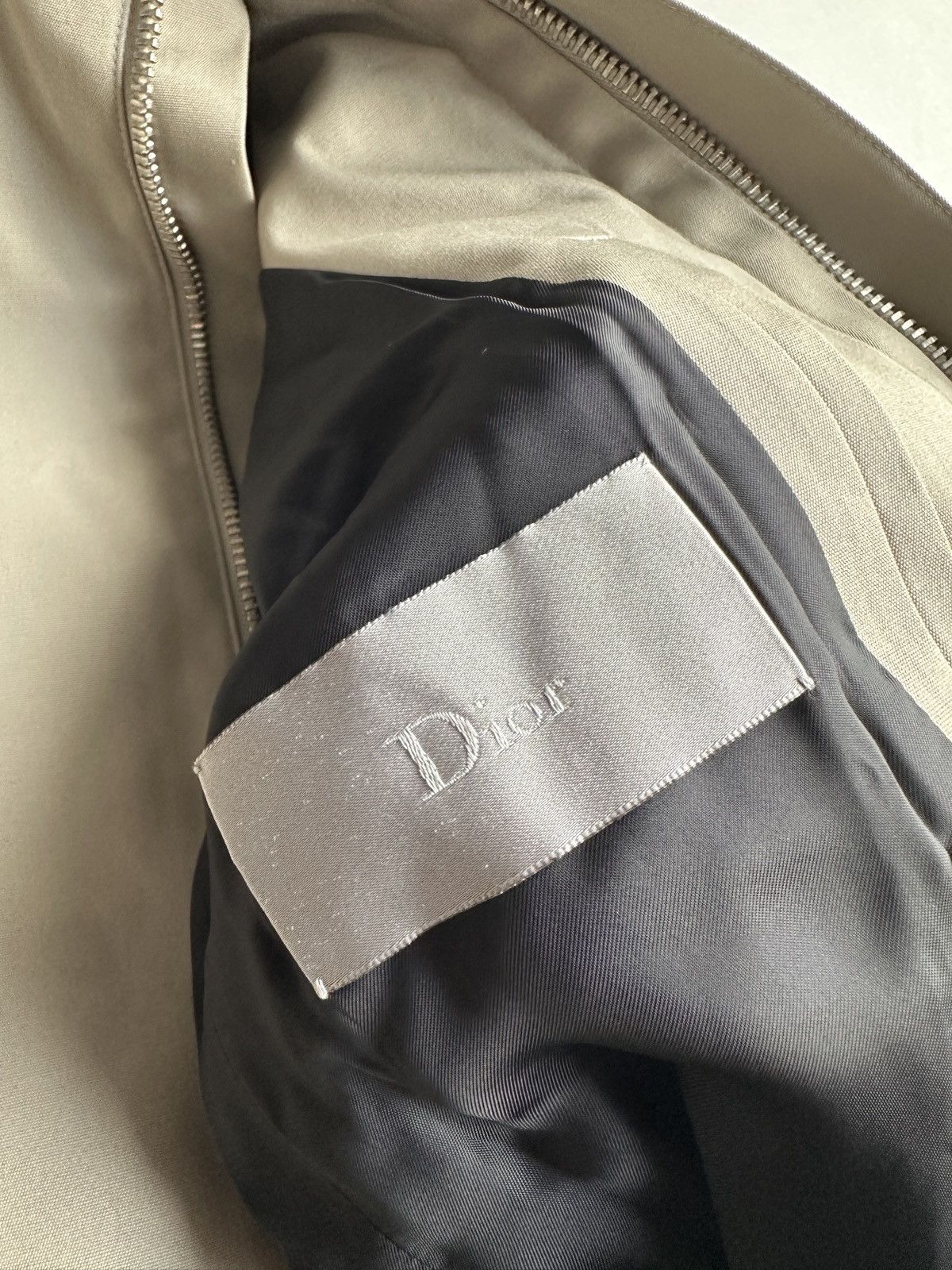Dior × Hedi Slimane Dior Homme SS03 “Follow me” belted rider moto jacket Size US M / EU 48-50 / 2 - 18 Thumbnail