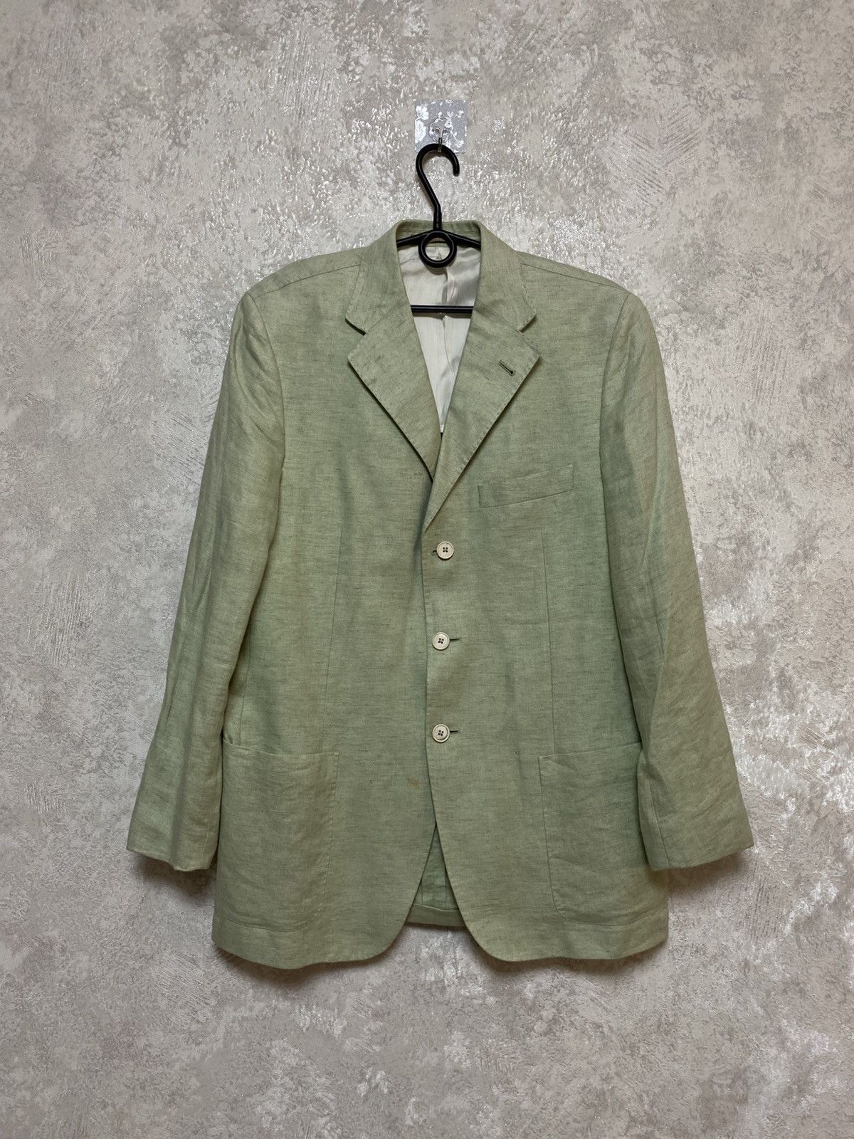 Corneliani Corneliani premium cupro blazer jacket Size 50R - 1 Thumbnail