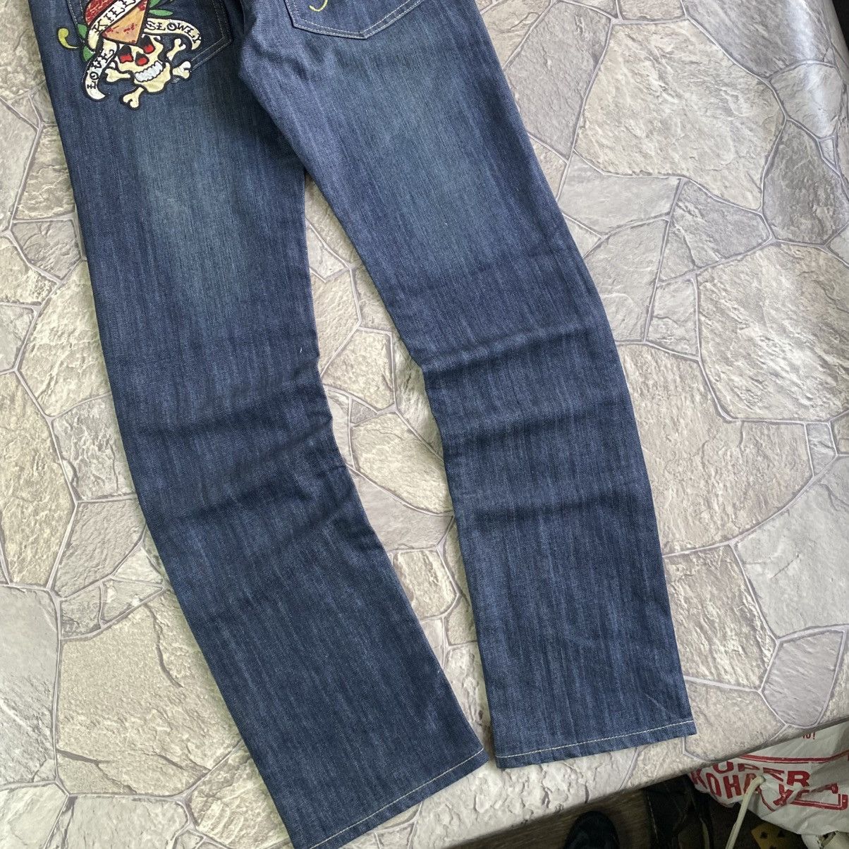 Ed Hardy Vintage Ed Hardy Jeans by Christian Audigier Denim Pants Y2K Size US 31 - 3 Thumbnail