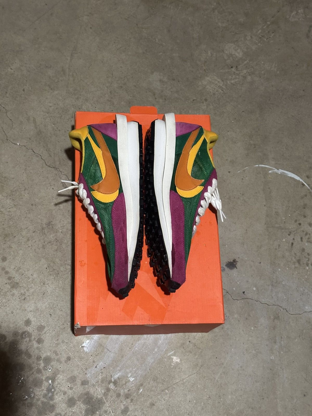 Nike × Sacai Nike x Sacai LD Waffle Pine Green Size US 11 / EU 44 - 3 Thumbnail