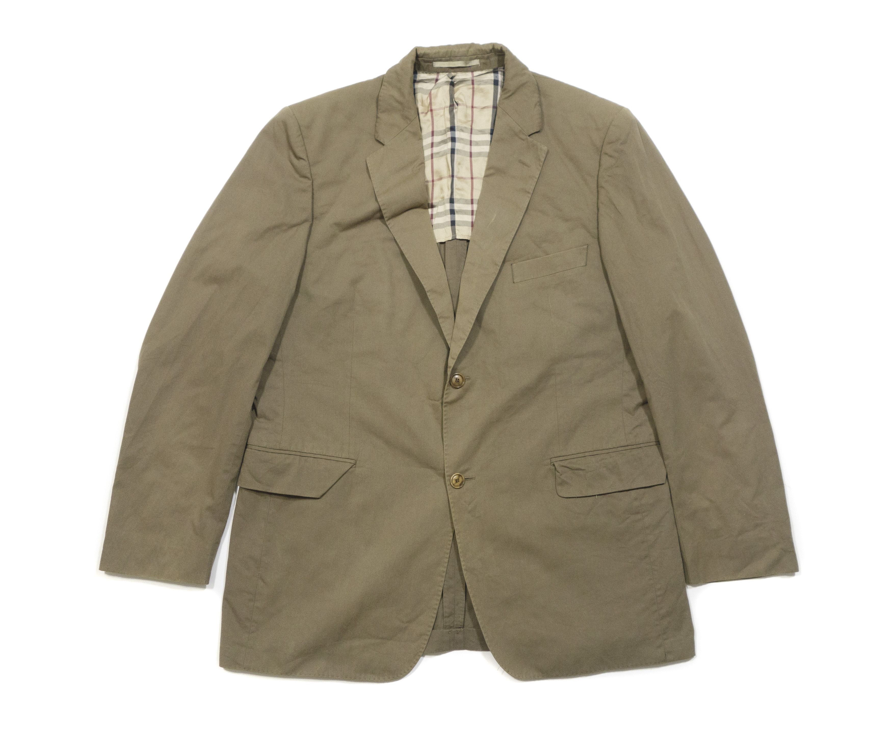 Burberry 00S Nova Check Inside Blazer Vintage Size US L / EU 52-54 / 3 - 1 Thumbnail