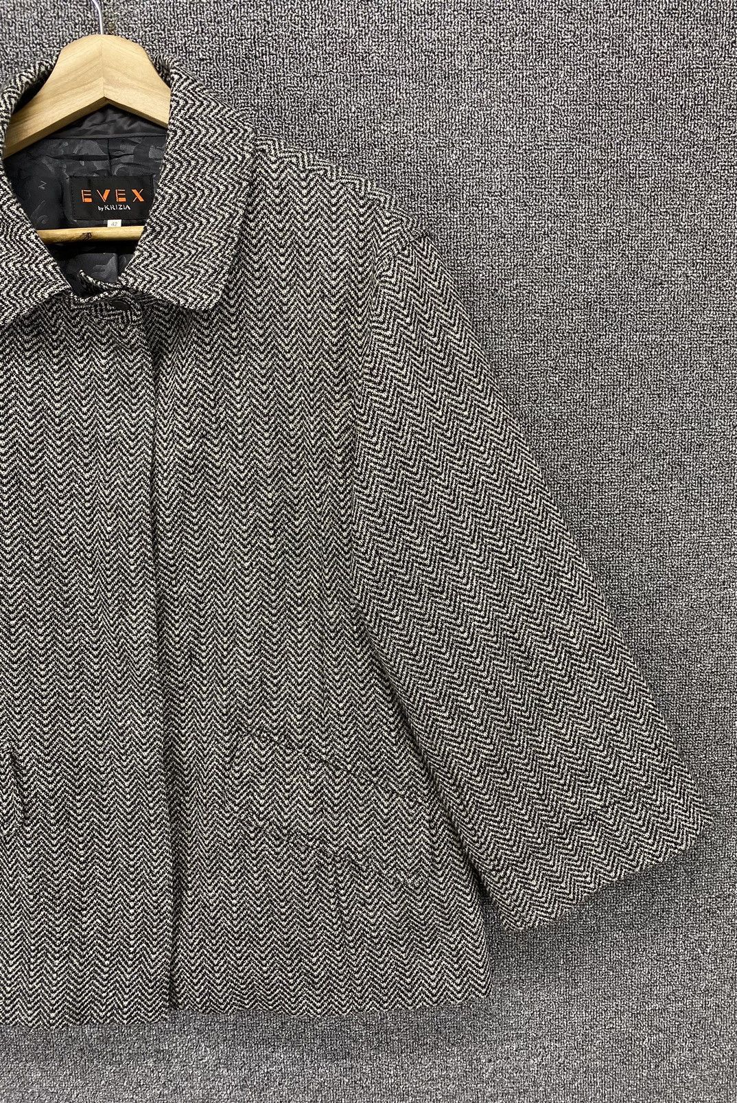Krizia Uomo Vintage Krizia Uomo Evex Wool Jacket Size M / US 6-8 / IT 42-44 - 4 Thumbnail