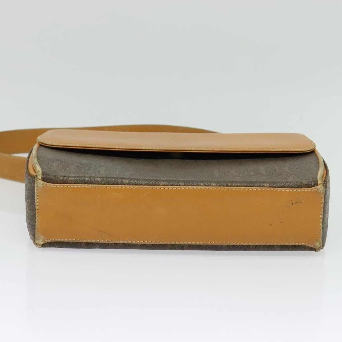 Gucci GUCCI Shoulder Bag Canvas Leather Brown Gold Size ONE SIZE - 9 Thumbnail