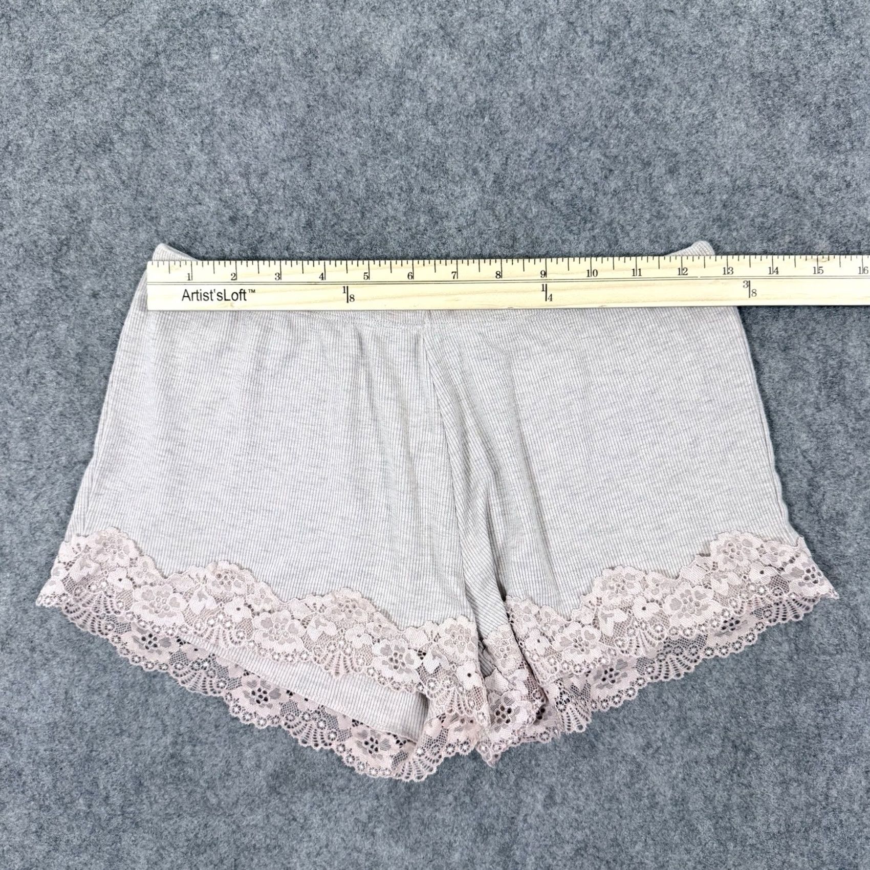 Asos ASOS Design Silk Lace Trim Sleepwear Short Women's Sz Small Pink Size 28" / US 6 / IT 42 - 6 Thumbnail