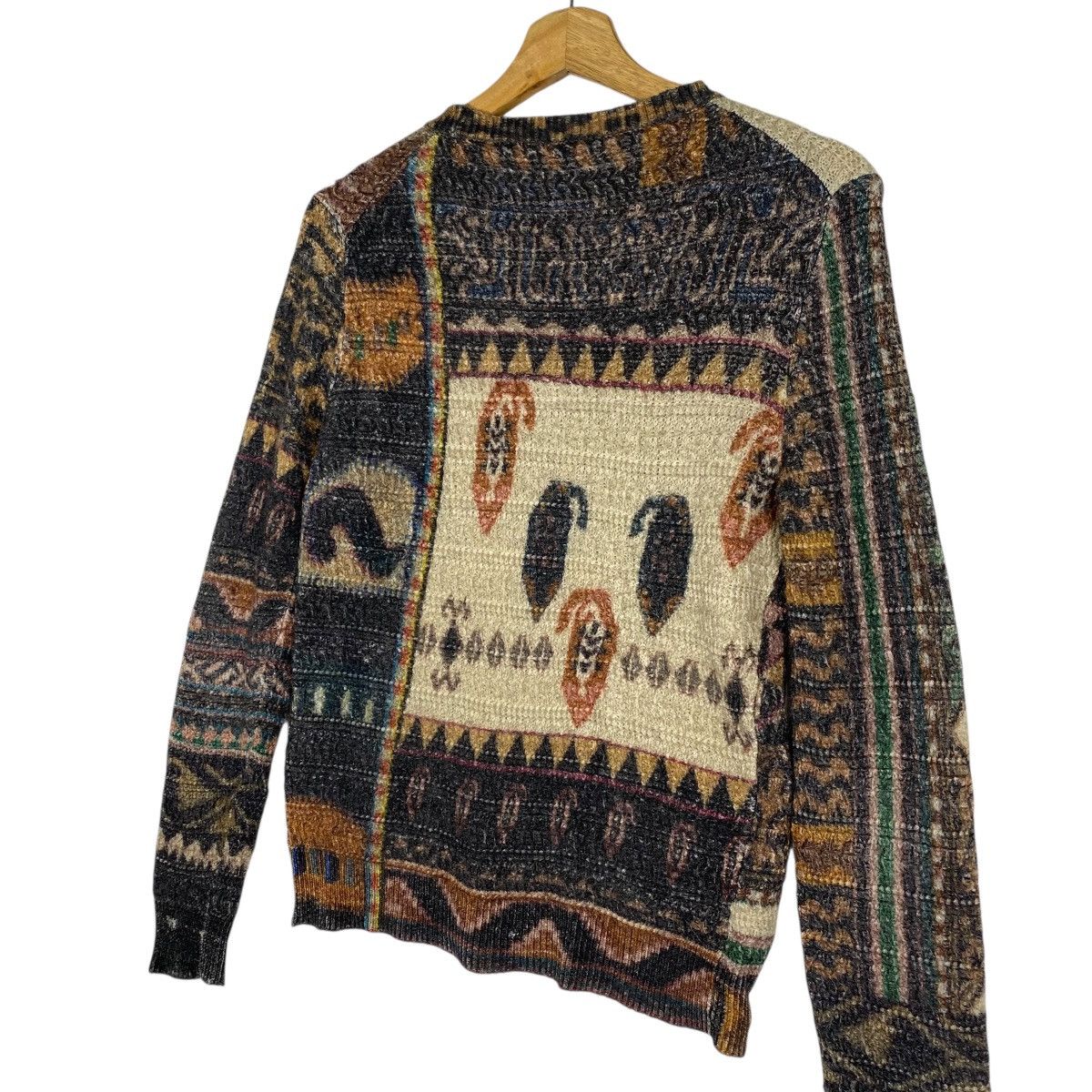 Etro Etro Multicolor Geometric and Animal Print Sweater Knit Size M / US 6-8 / IT 42-44 - 15 Thumbnail