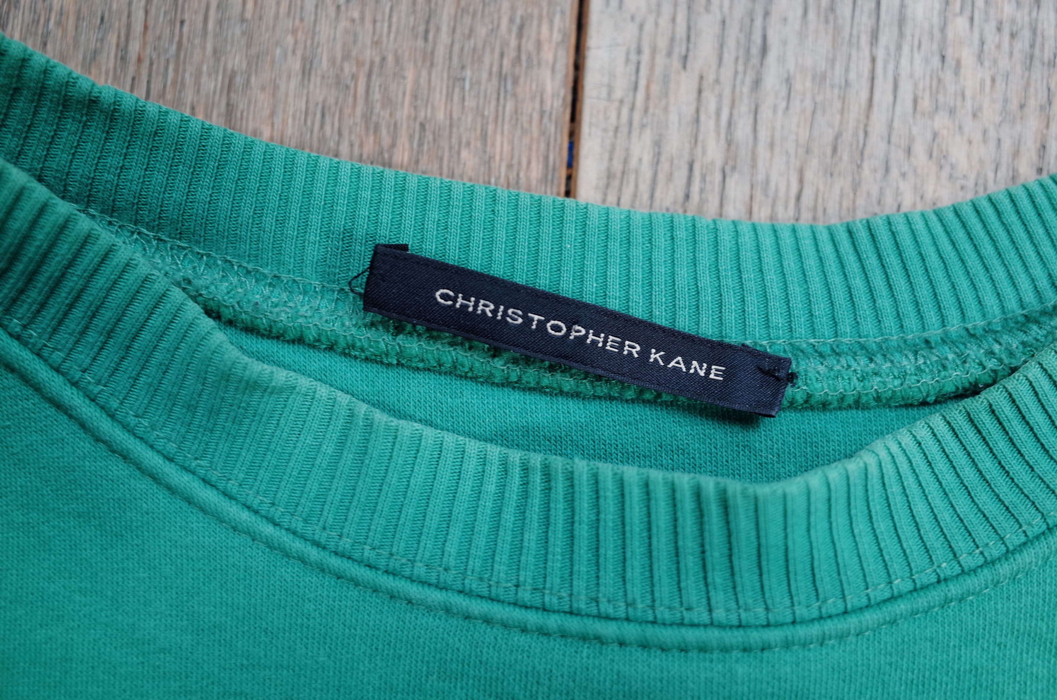 Christopher Kane Christopher Kane Molecular Crewneck Sweatshirt - TEAL Size US L / EU 52-54 / 3 - 5 Thumbnail
