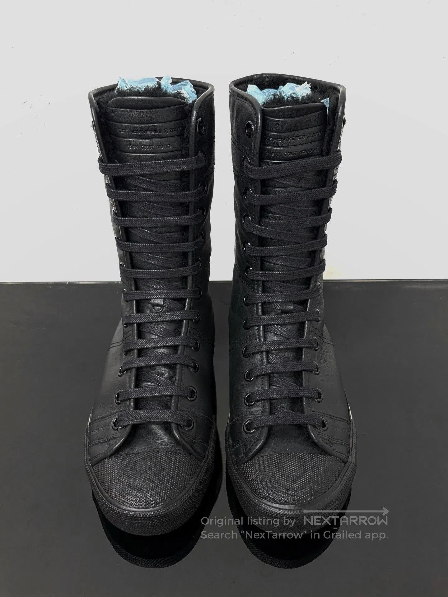 Dior DIOR HOMME AW07 NAVIGATE Sheepskin Boxing Shoes. Size US 7 / EU 40 - 4 Thumbnail