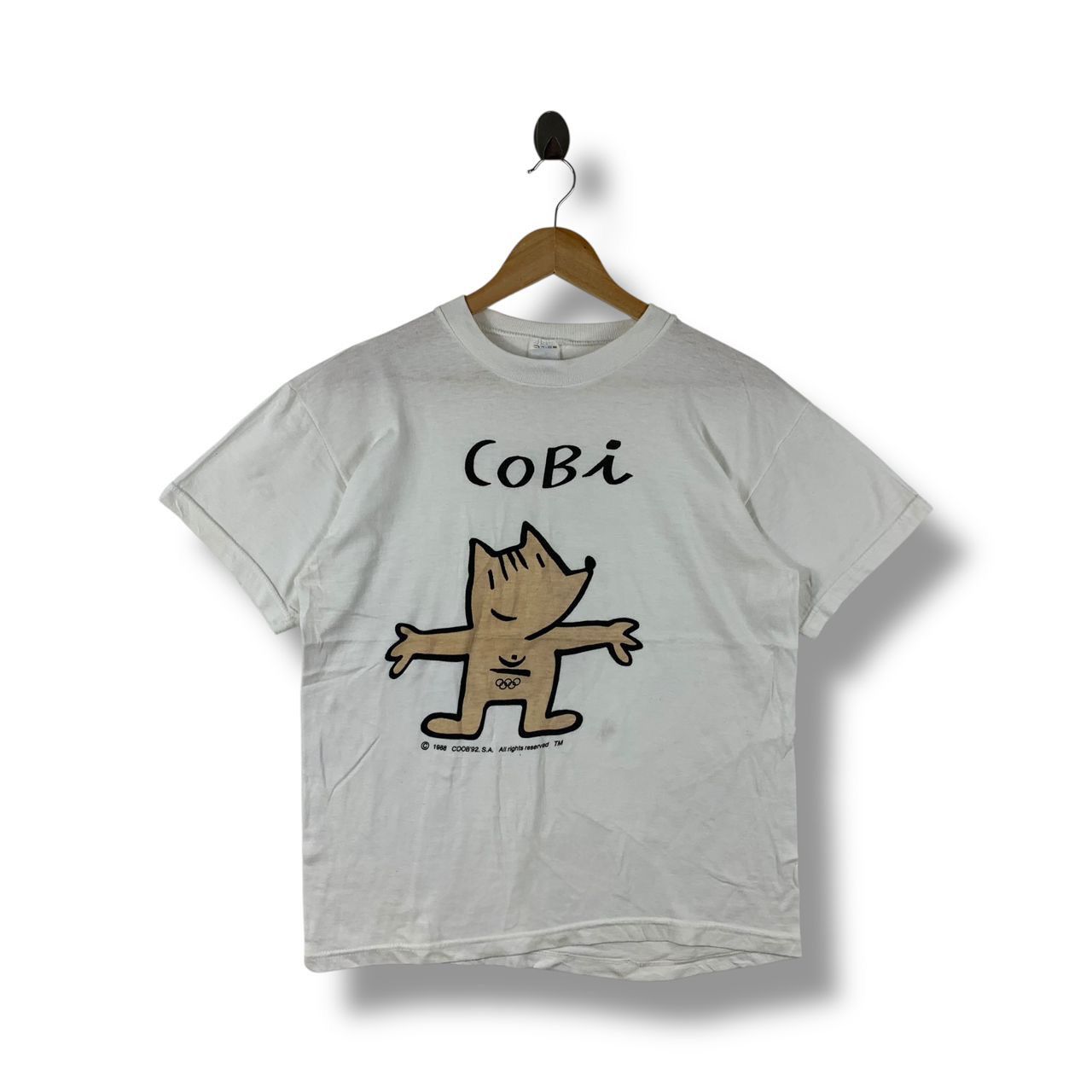 Vintage Vintage COBI barcelona 92 maskot tee shirt Size US M / EU 48-50 / 2 - 1 Thumbnail