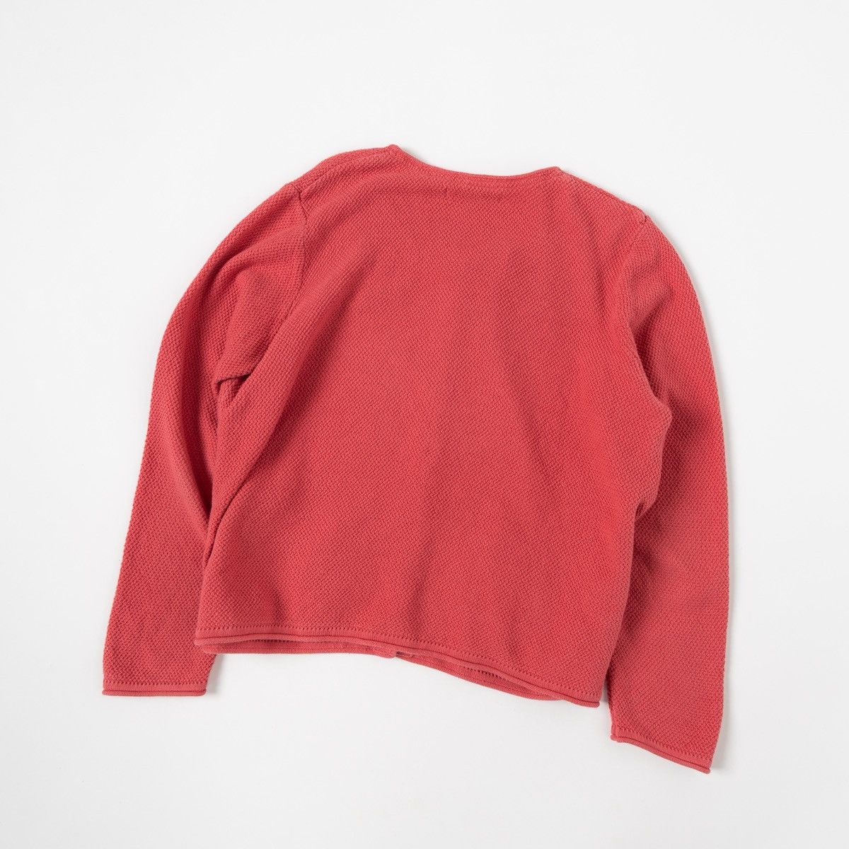 Gudrun Sjoden Gudrun Sjoden Womens Cardigan Knit Coral Button Front Size L / US 10 / IT 46 - 2 Thumbnail