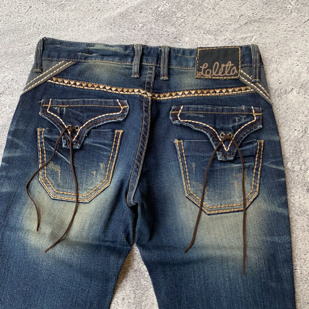 Le Grande Bleu (L.G.B.) Lolita Mudwash Clawmark Jeans Size US 31 - 10 Thumbnail