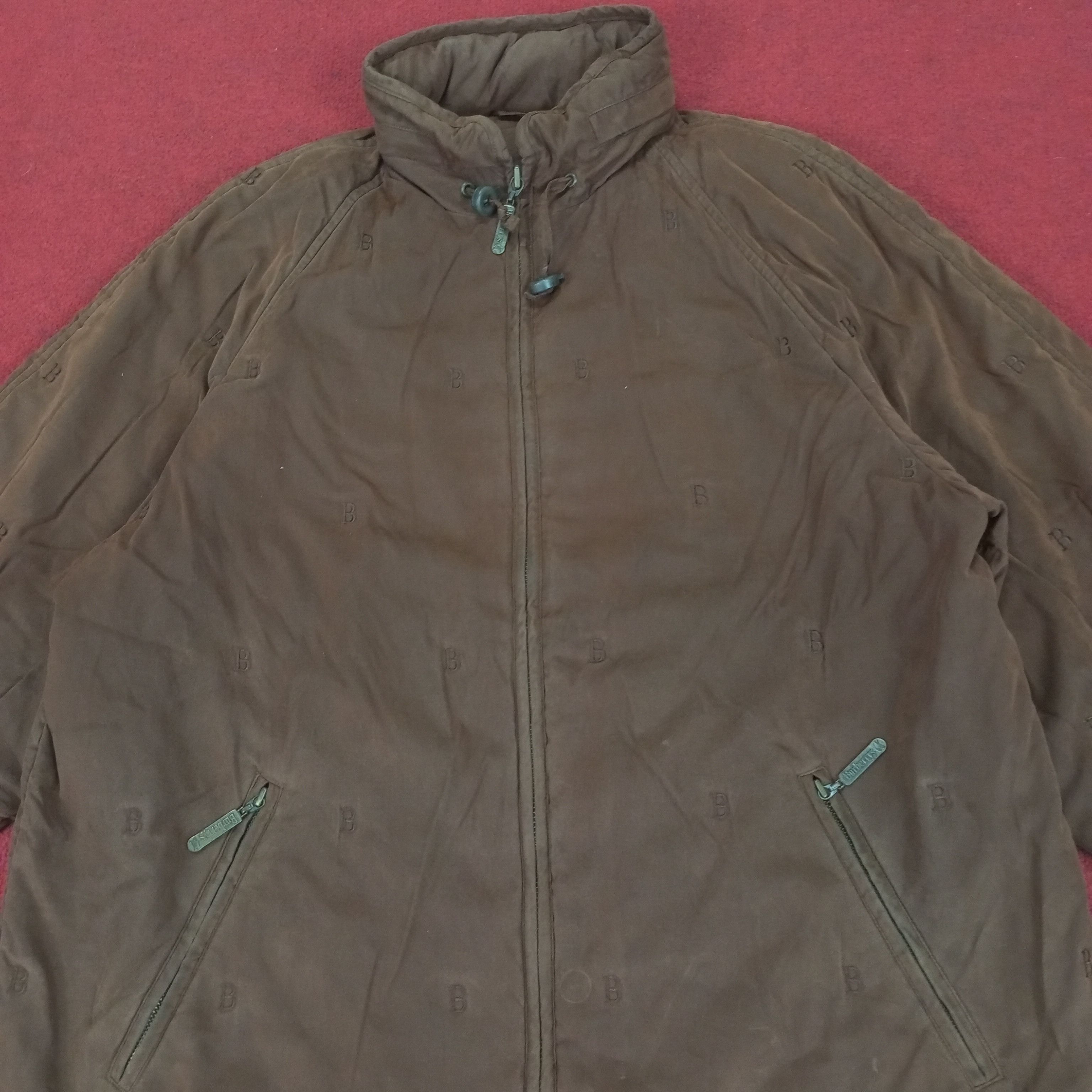 Burberry × Vintage Burberrys Winter Fashion Style Jacket Size US L / EU 52-54 / 3 - 2 Thumbnail