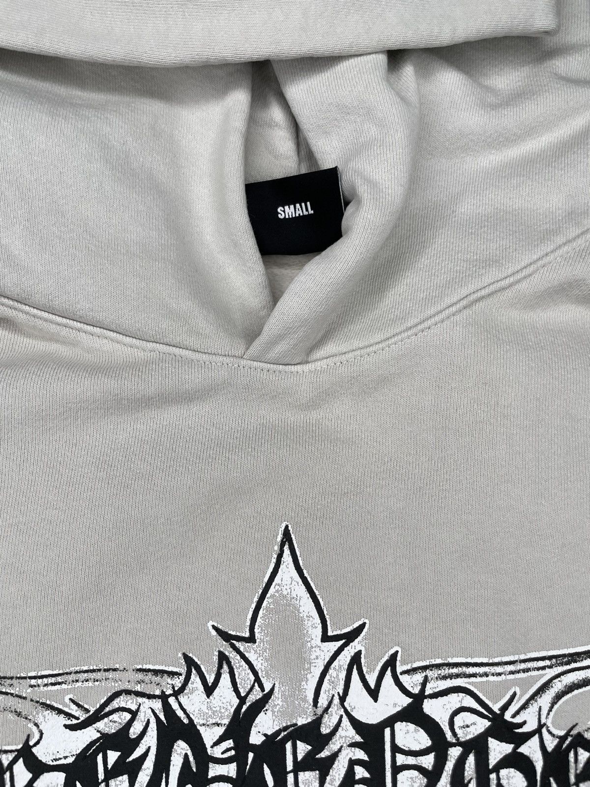 Revenge REVENGE FLAMING CROSS HOODIE BLACK Size US S / EU 44-46 / 1 - 7 Thumbnail